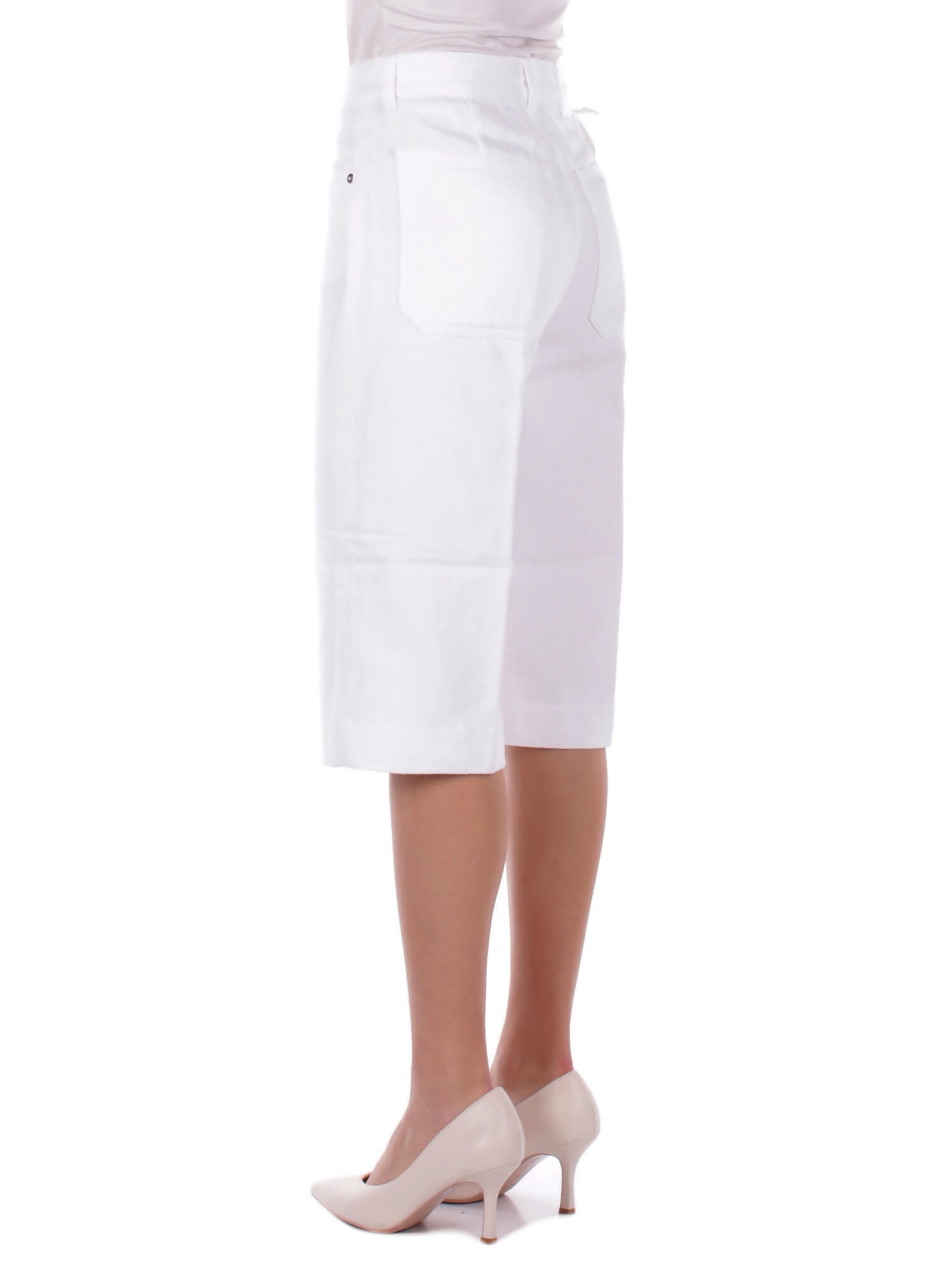 DONDUP Donna Shorts DP859BF0018D 000 Shorts regular delfine in bull Bianco