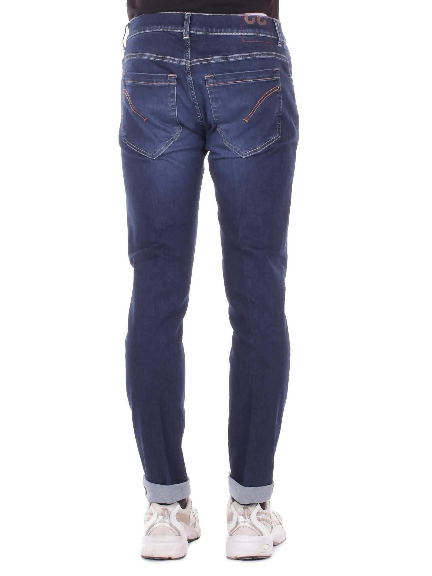 DONDUP Uomo Jeans UP232DS0334U 800 Jeans 5tasche skinny george Denim blu