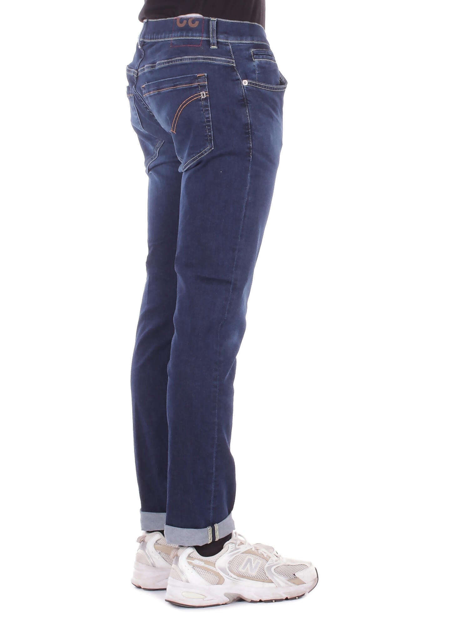 DONDUP Uomo Jeans UP232DS0334U 800 Jeans 5tasche skinny george Denim blu