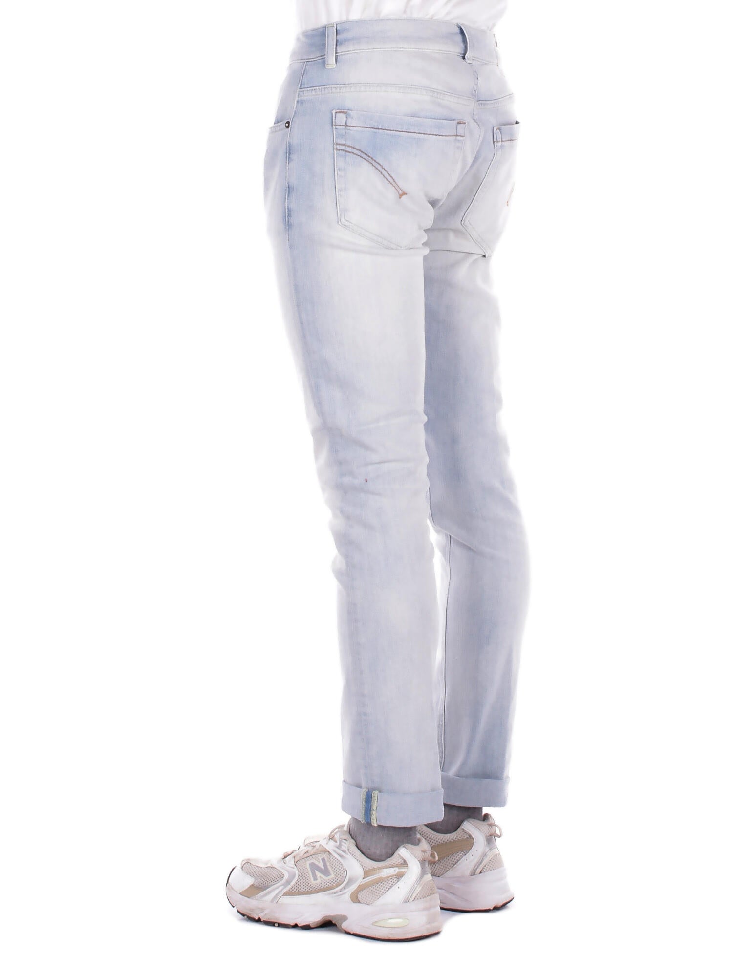 DONDUP Uomo Jeans UP232DSH365U 800 Jeans 5tasche skinny george Denim blu