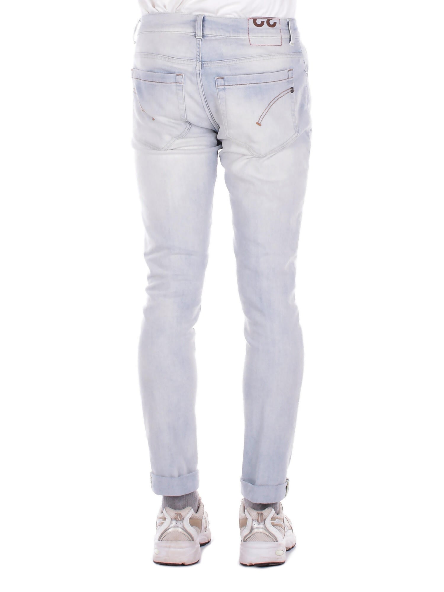 DONDUP Uomo Jeans UP232DSH365U 800 Jeans 5tasche skinny george Denim blu