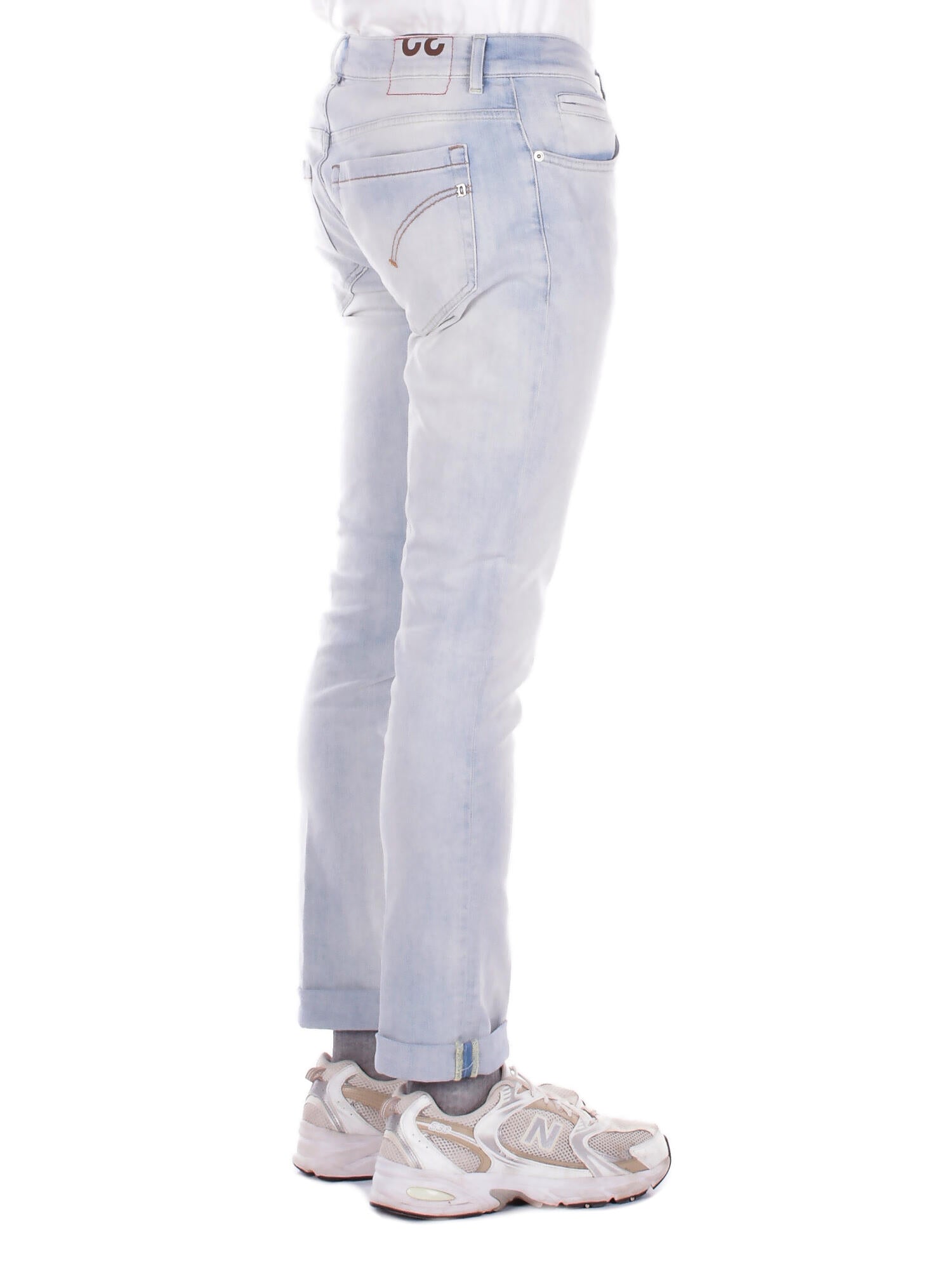DONDUP Uomo Jeans UP232DSH365U 800 Jeans 5tasche skinny george Denim blu