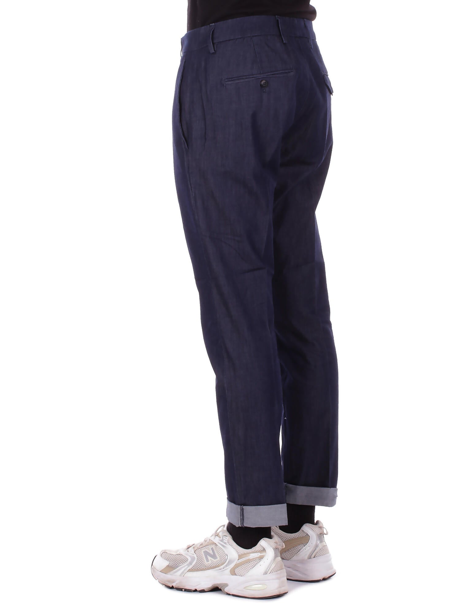 DONDUP Uomo Pantalone UP615DF0293U 800 Pantalone carrot chino joe Blu denim