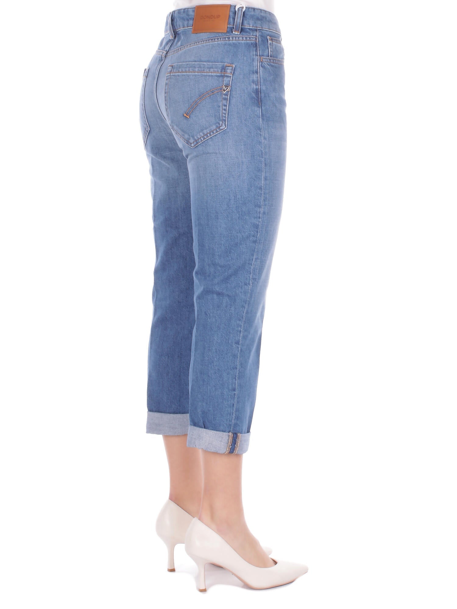 DONDUP Donna Jeans DP268BDFE286D 800 Cropped Denim blu