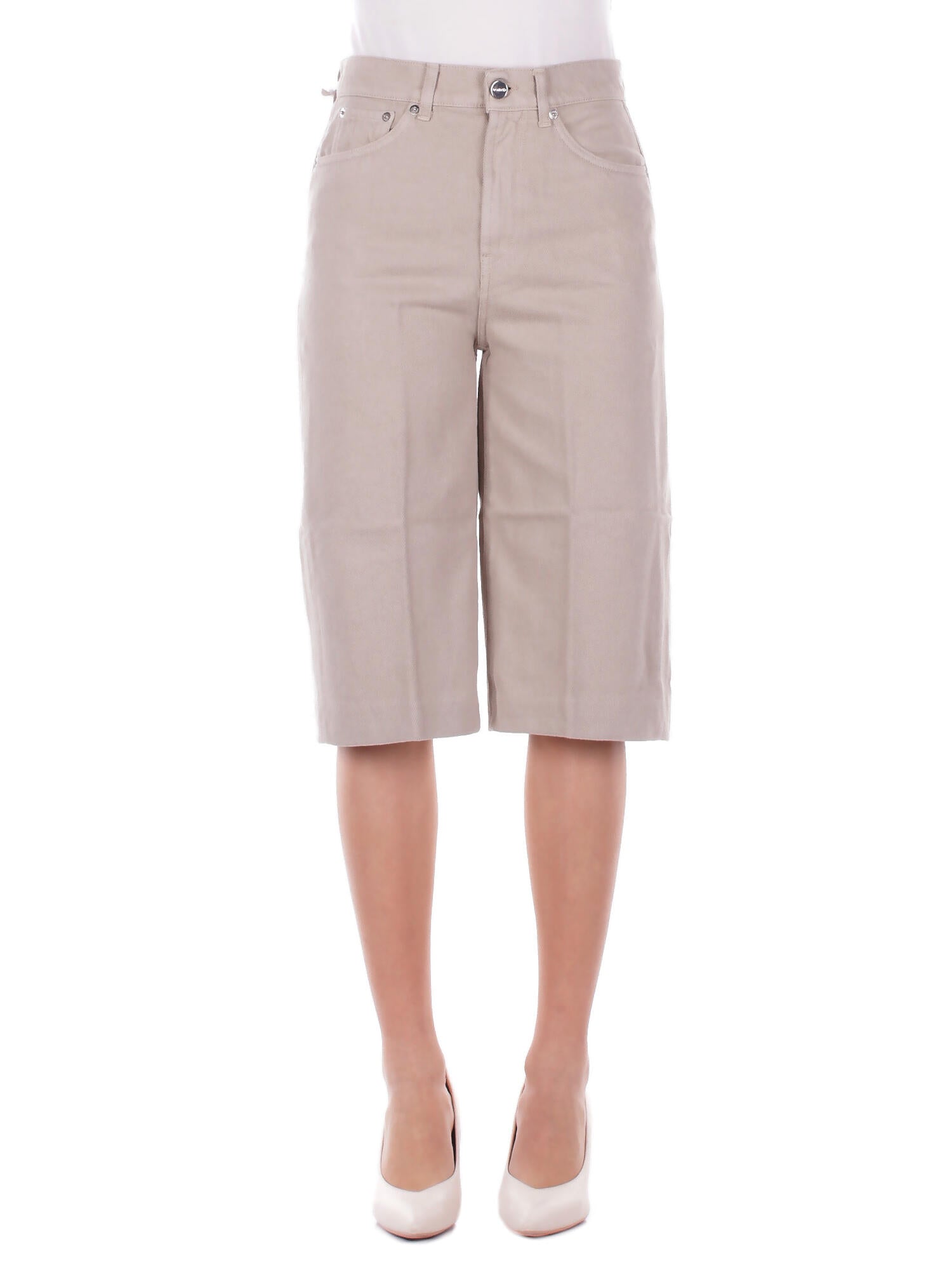 DONDUP Donna Shorts DP859BF0018D 010 Shorts regular delfine in bull Beige