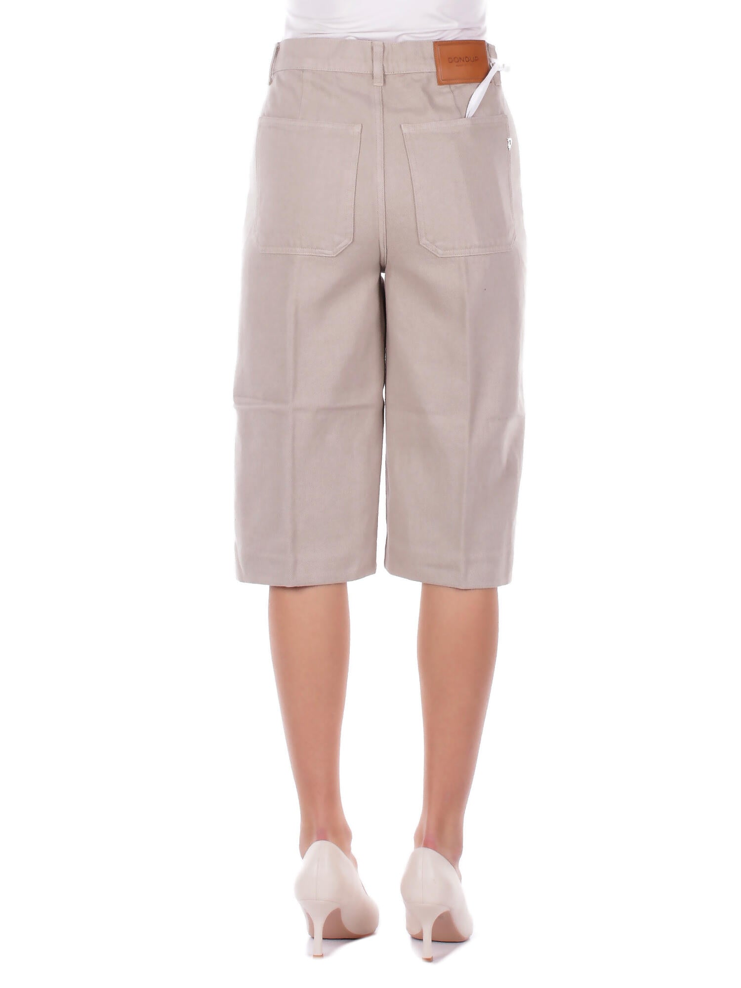 DONDUP Donna Shorts DP859BF0018D 010 Shorts regular delfine in bull Beige