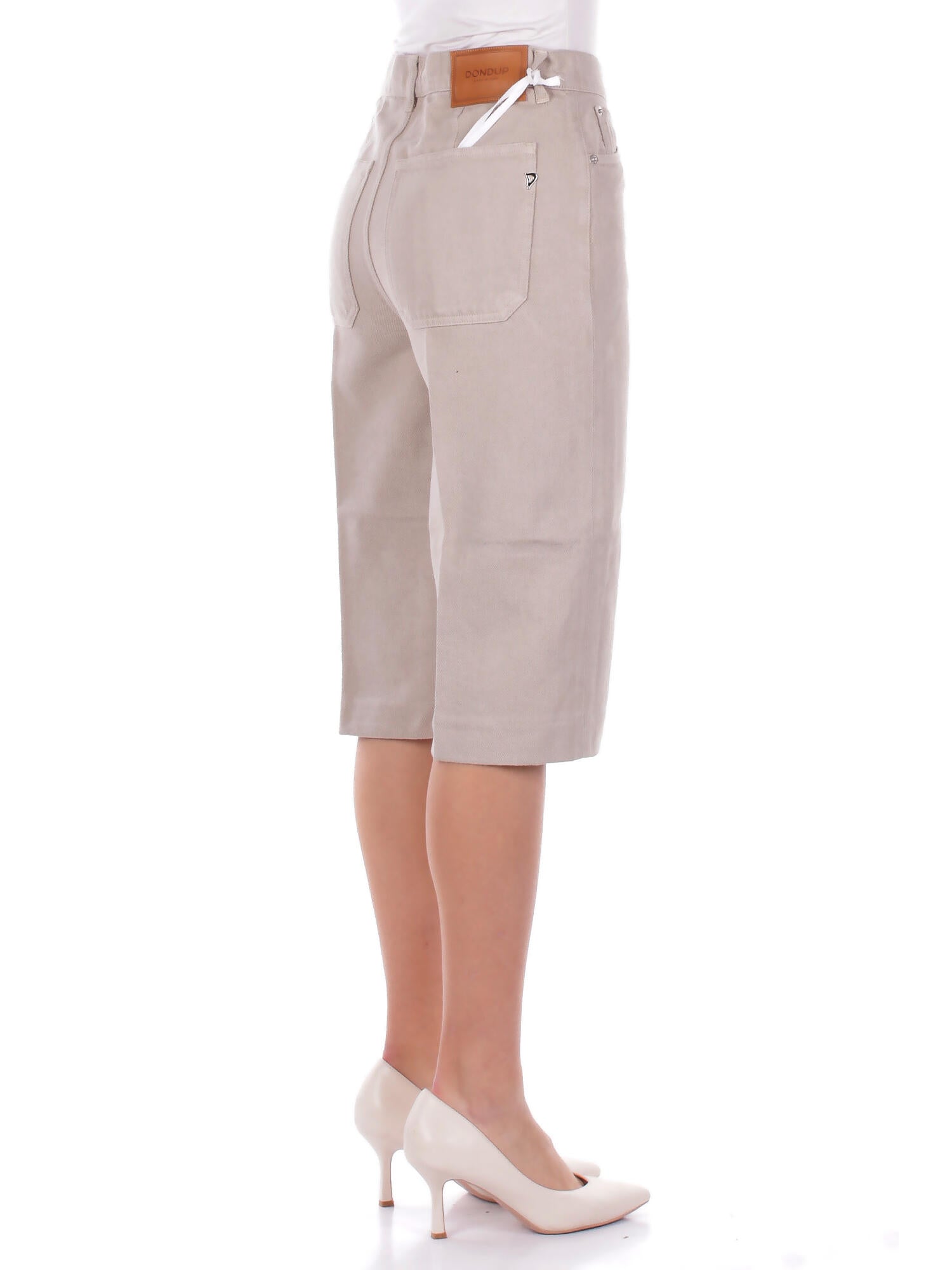 DONDUP Donna Shorts DP859BF0018D 010 Shorts regular delfine in bull Beige