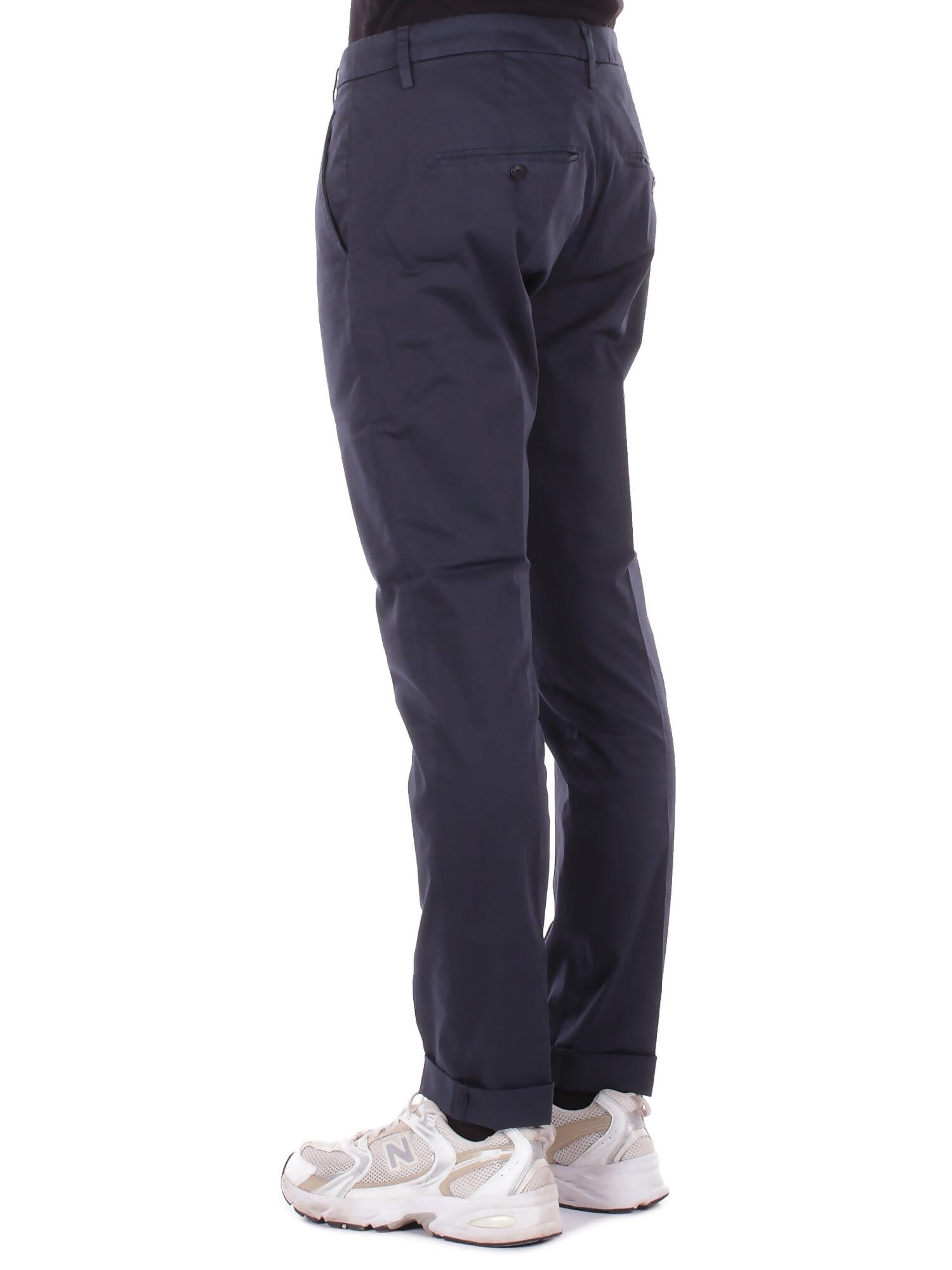DONDUP Uomo Pantalone UP235GS0096U 890 Pantalone slim chino gaubert i Blu