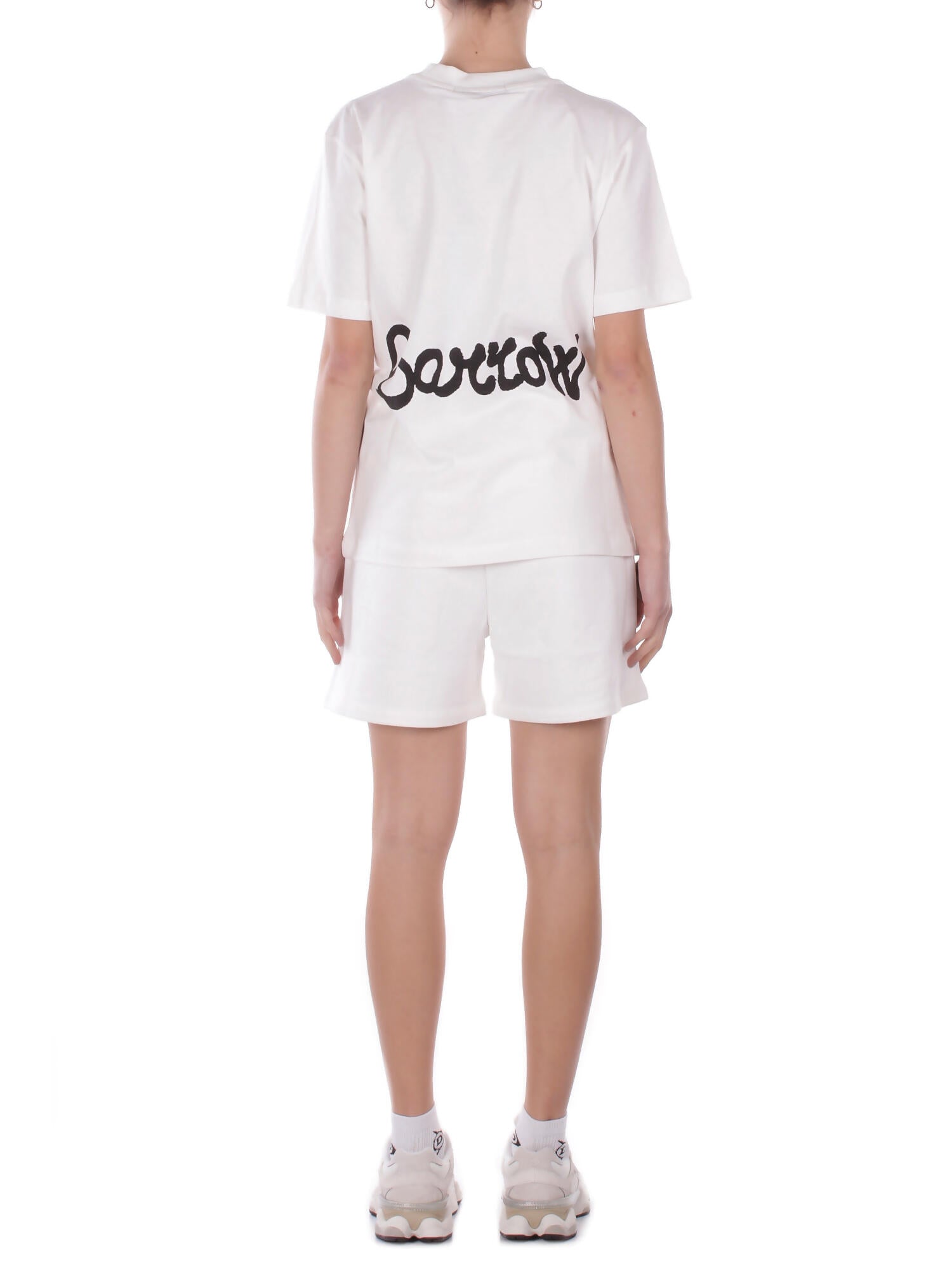 BARROW Unisex T-shirt S6BWUATH078 412 Jersey t-shirt Panna