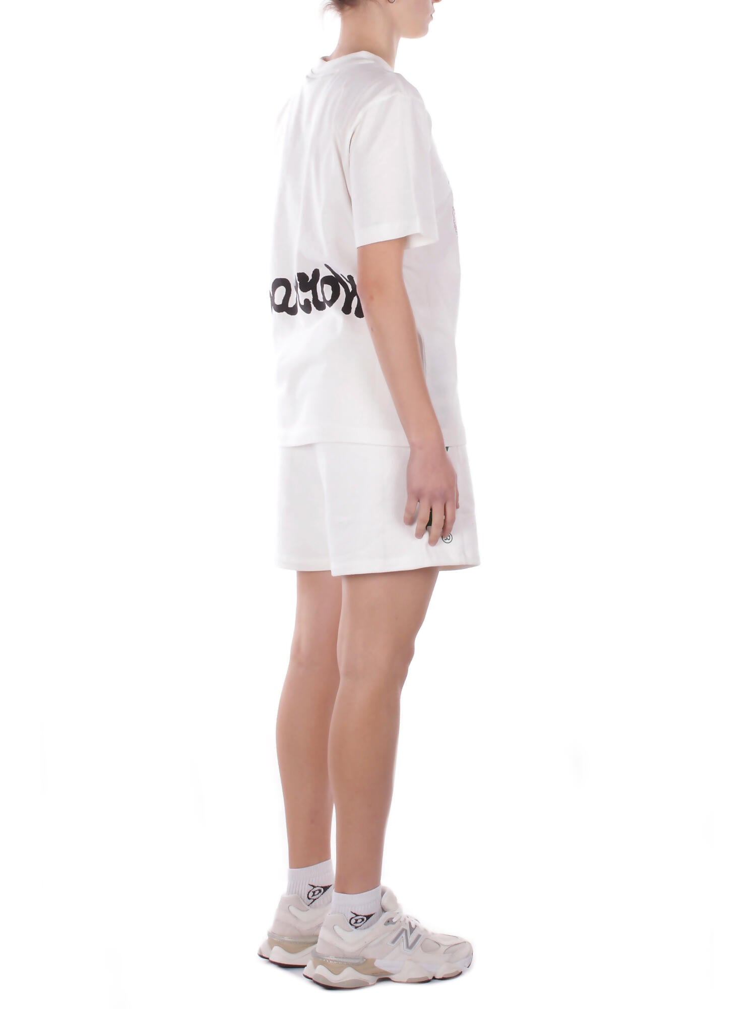 BARROW Unisex T-shirt S6BWUATH078 412 Jersey t-shirt Panna