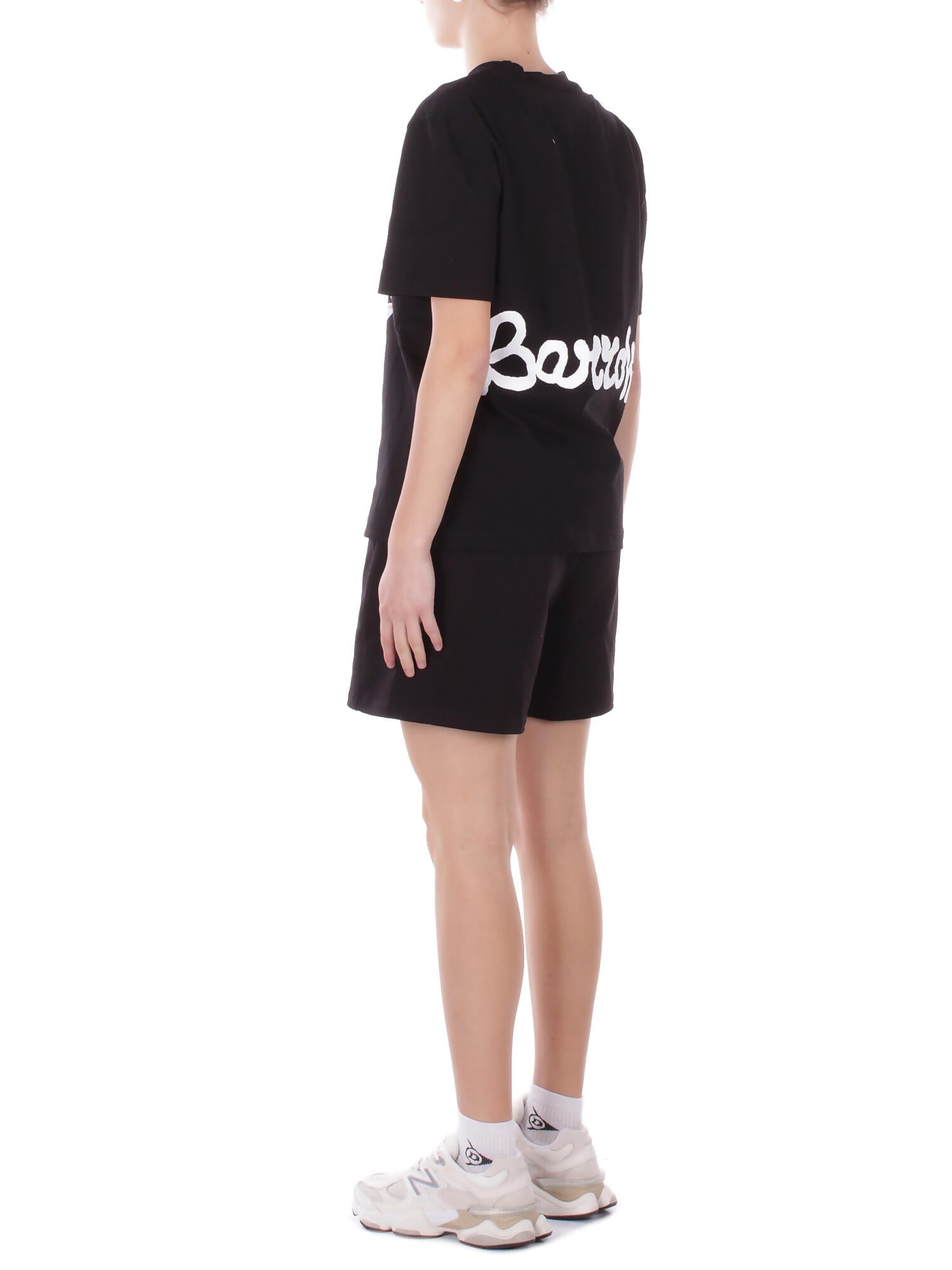 BARROW Unisex Shorts S6BWUABE004 11006 Sweatshorts Black white