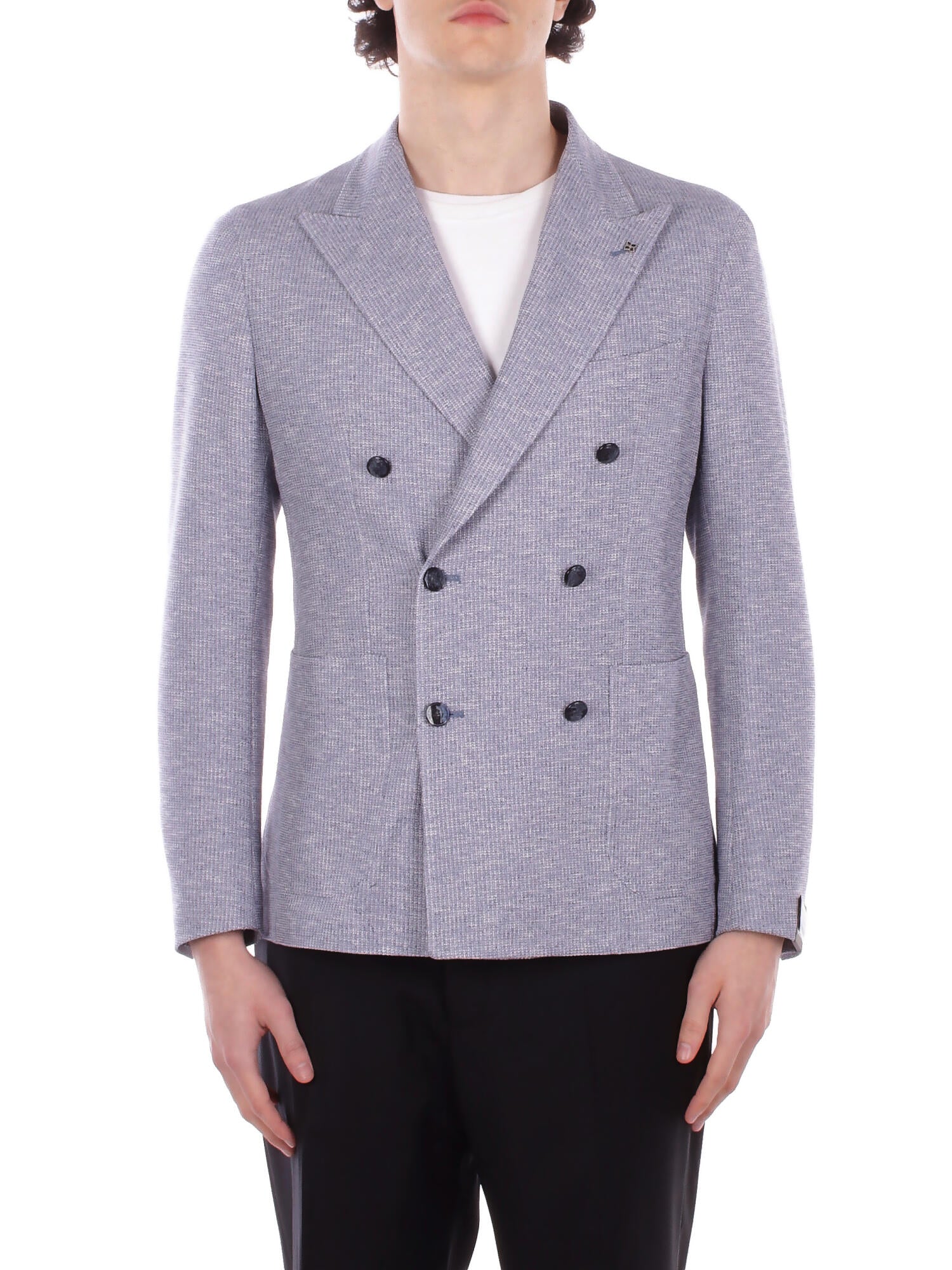 TAGLIATORE Uomo Giacca 1SMJ20K360029 I1042 Jacket Azzurro