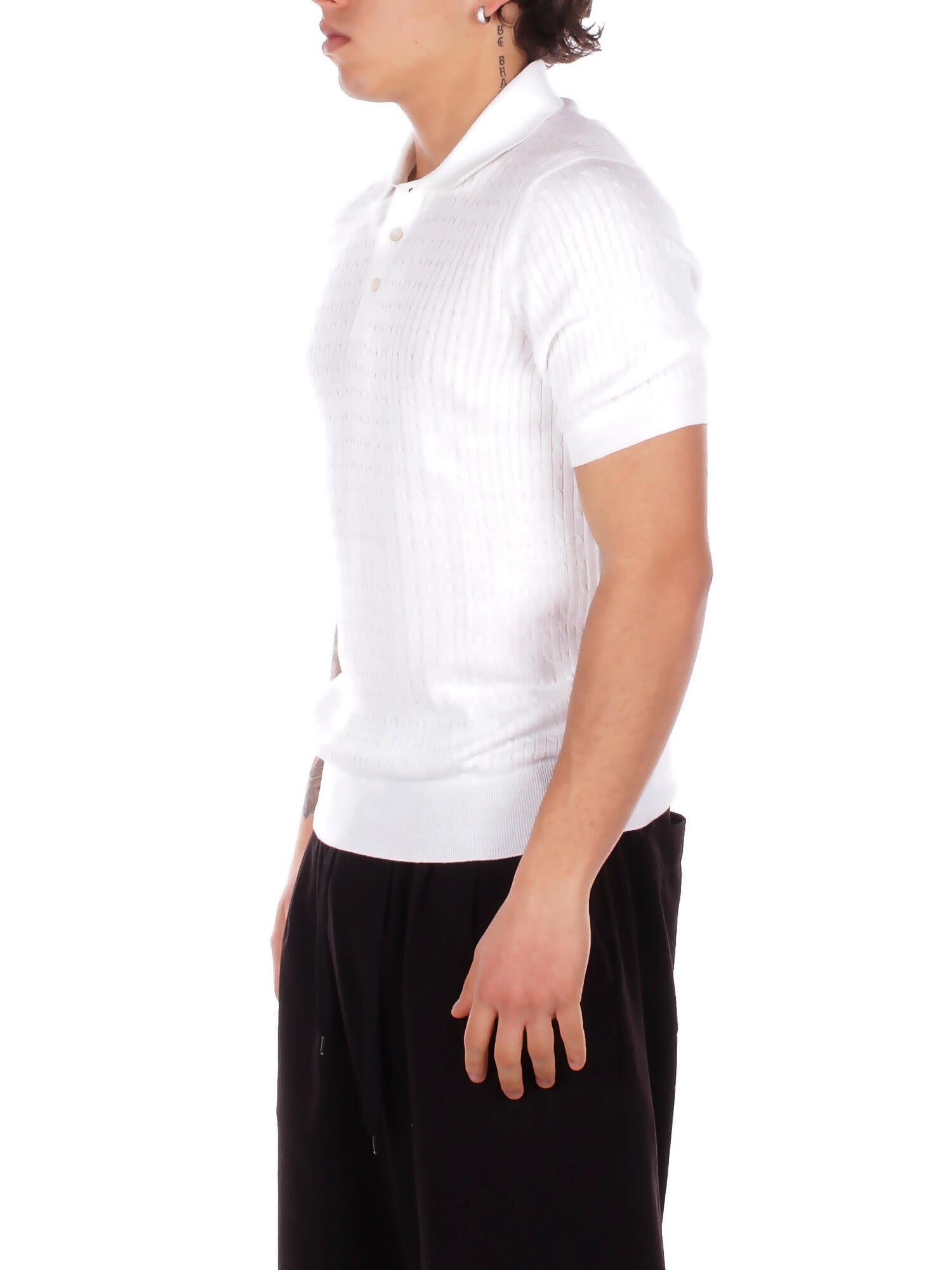 TAGLIATORE Uomo Polo KARTGSE2601 002 Polo abito Bianco