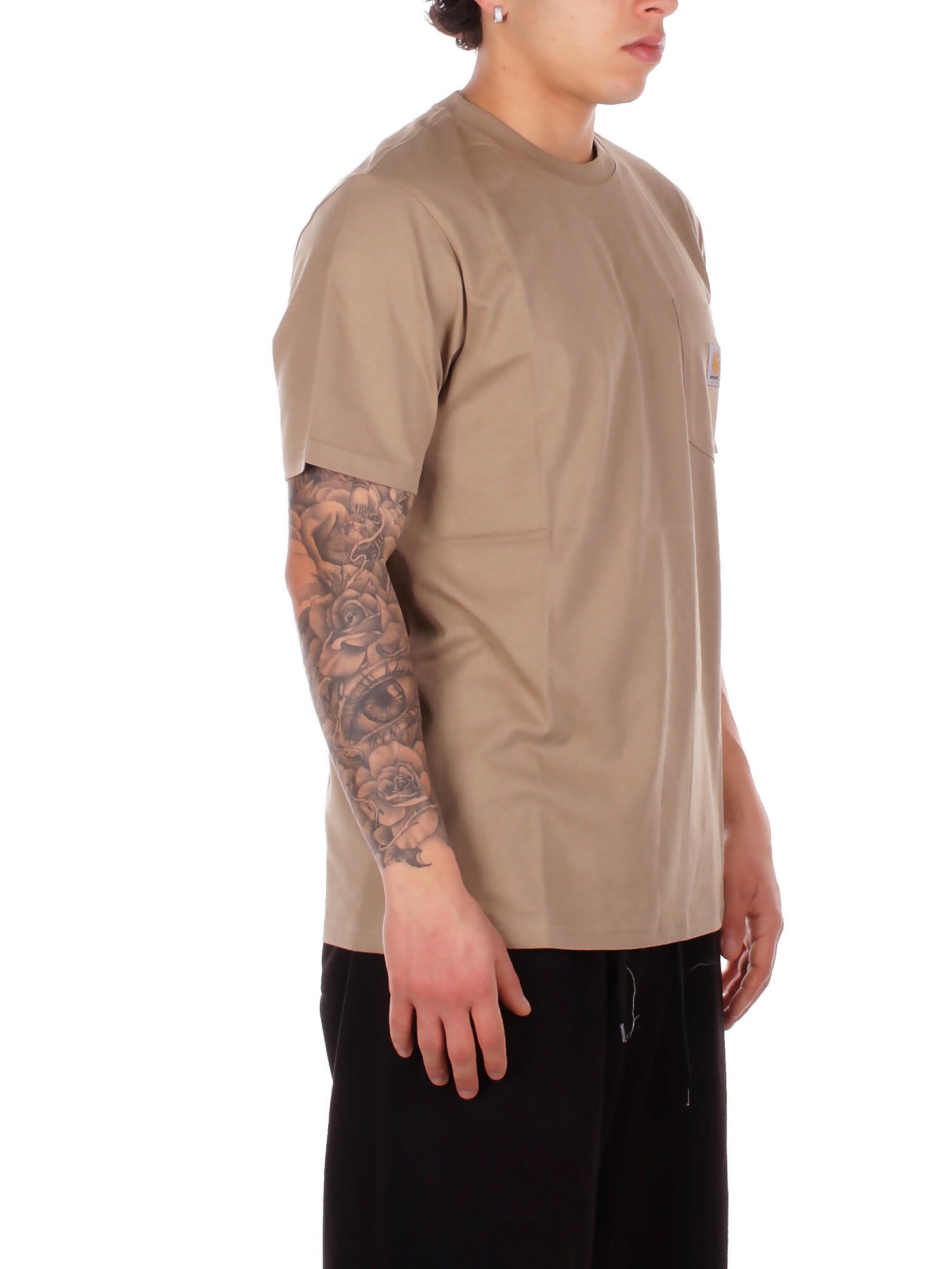 CARHARTT WIP Uomo T-shirt I030434 3IRXX S\s pocket t-shirt Marrone