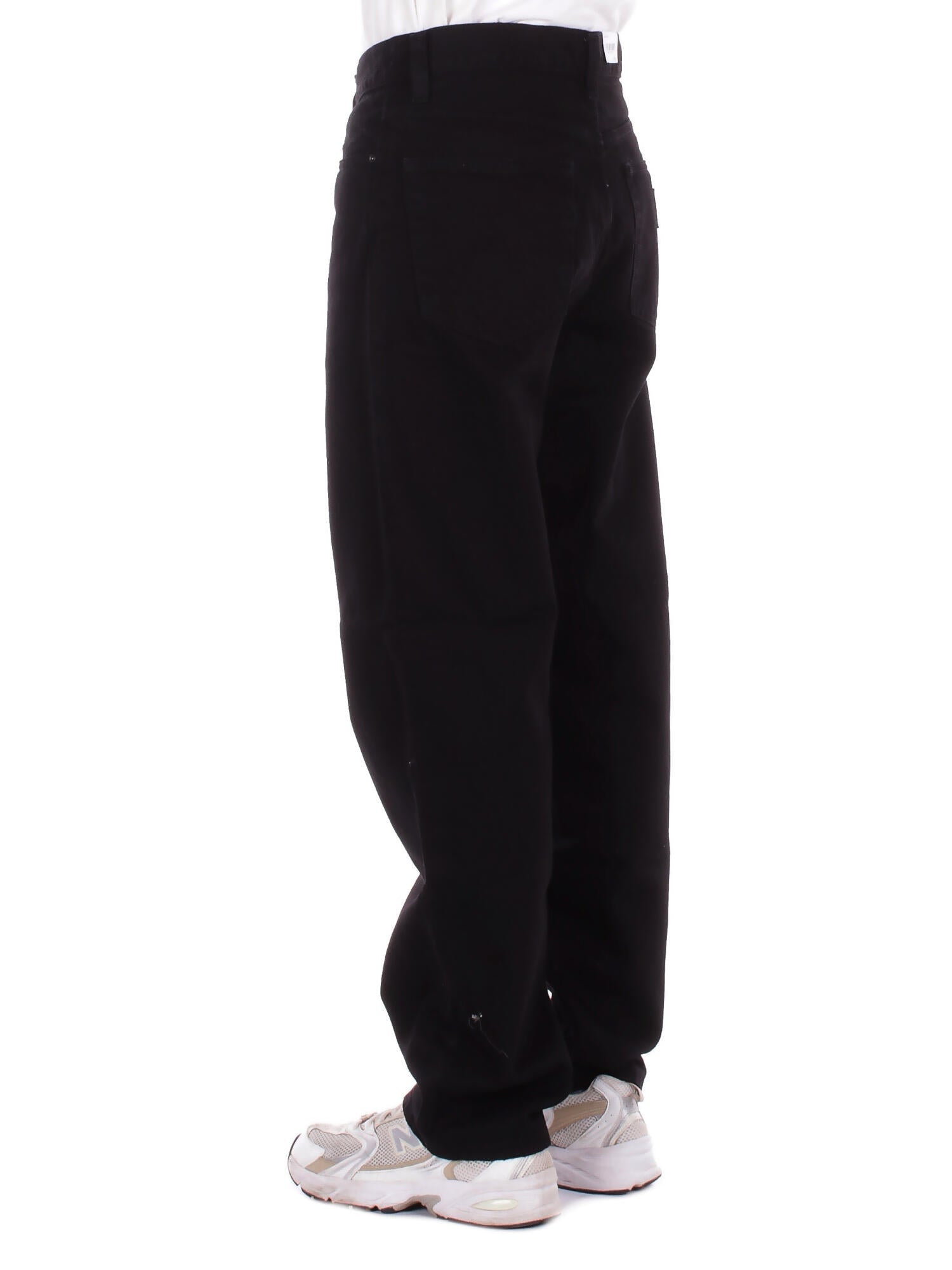 CARHARTT WIP Uomo Jeans I036728 8902 Aaron pant camano Black rinsed