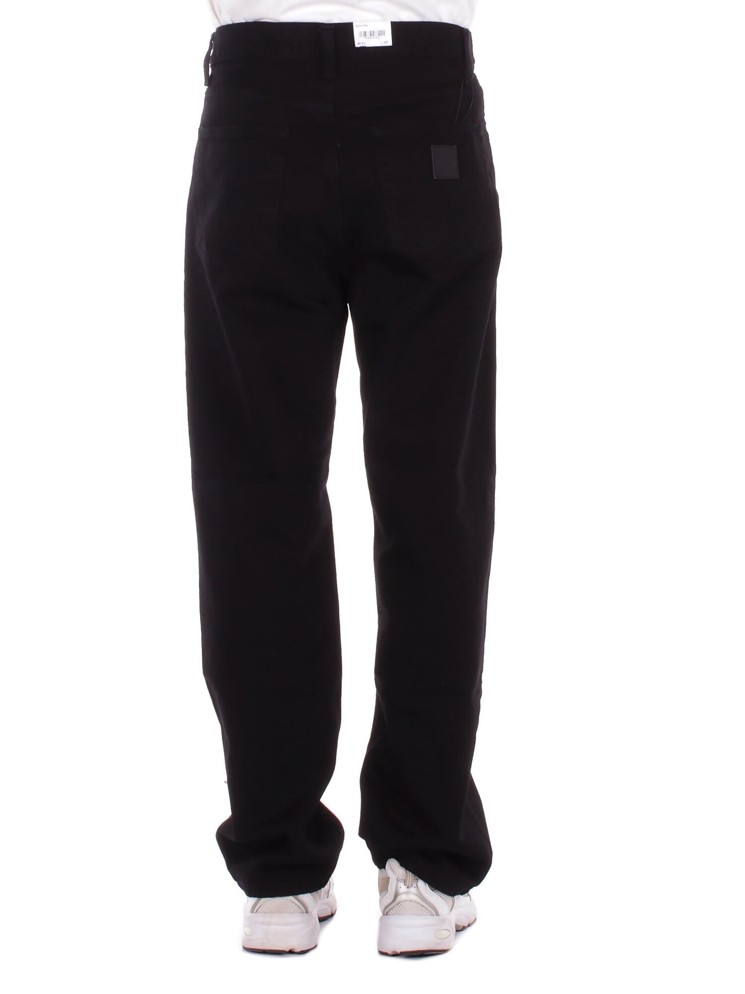 CARHARTT WIP Uomo Jeans I036728 8902 Aaron pant camano Black rinsed