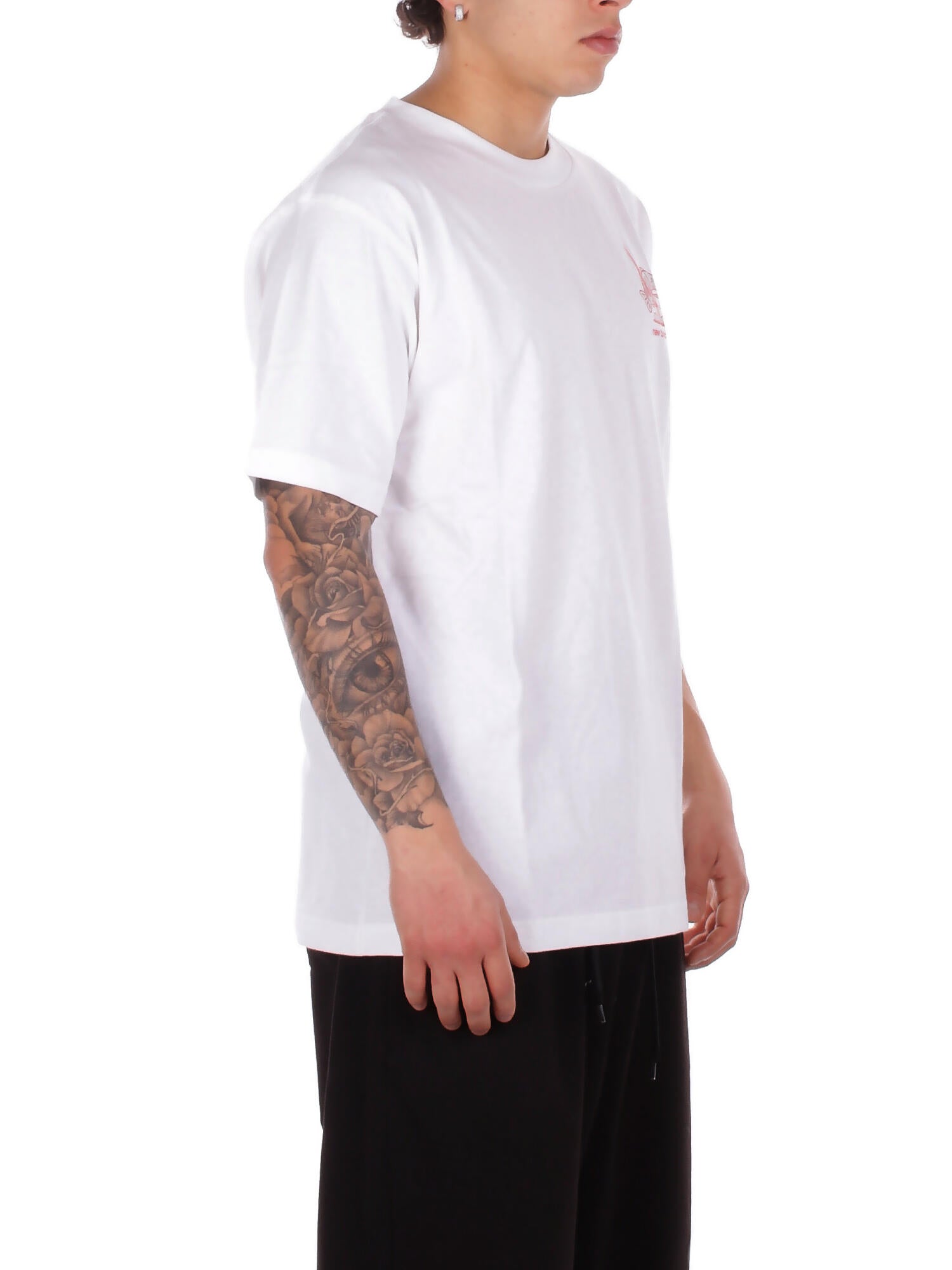 NEW BALANCE Unisex T-shirt MT61H51D WT Ramen t-shirt White