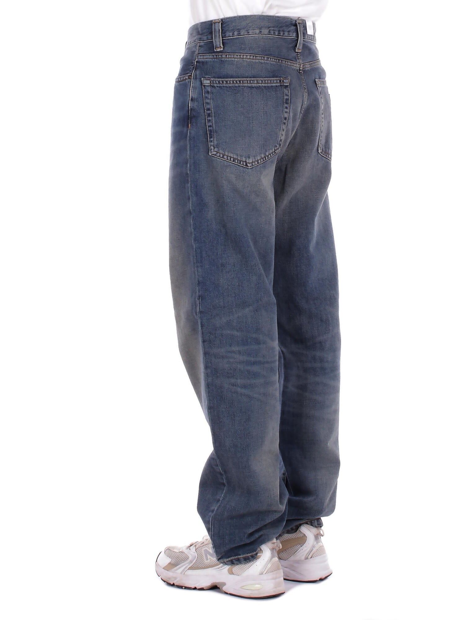 CARHARTT WIP Uomo Jeans I036728 014Q Aaron pant camano Blue