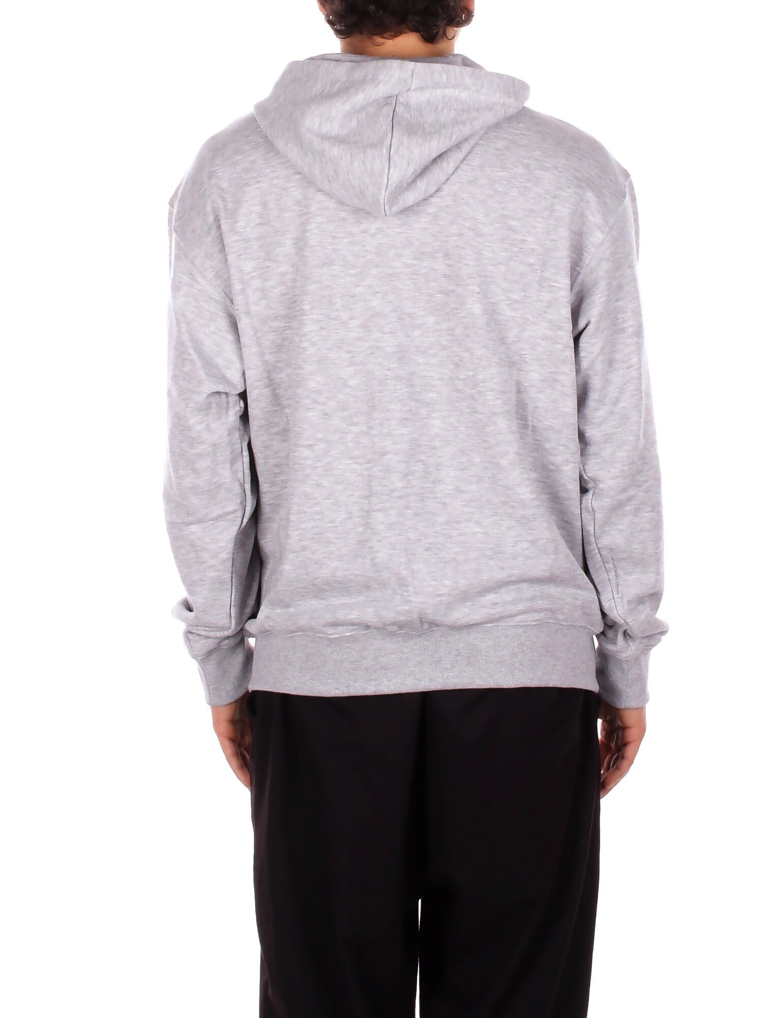 NEW BALANCE Unisex Felpa MJ41501 AG Sport essential logo french Grey