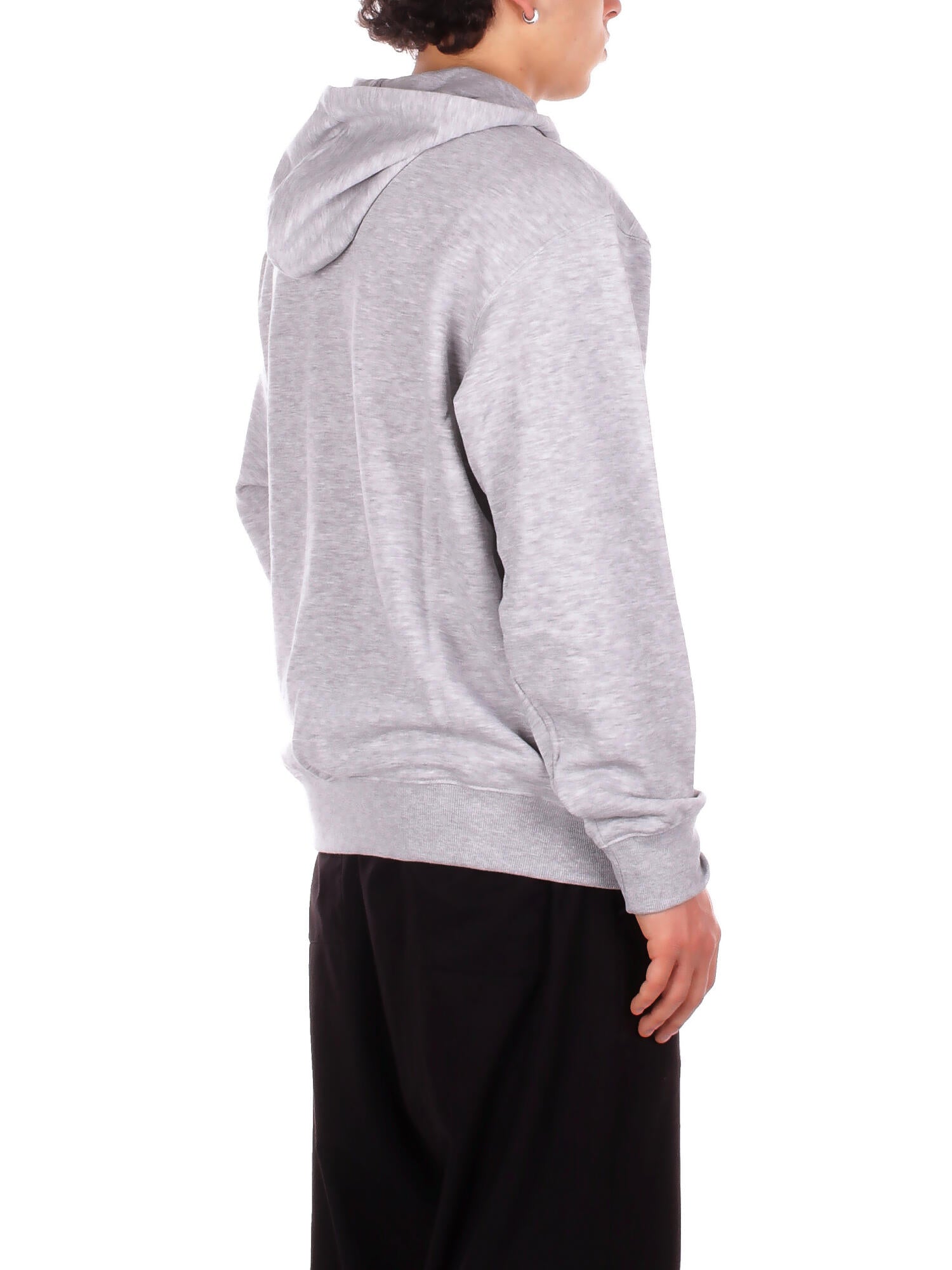 NEW BALANCE Unisex Felpa MJ41501 AG Sport essential logo french Grey