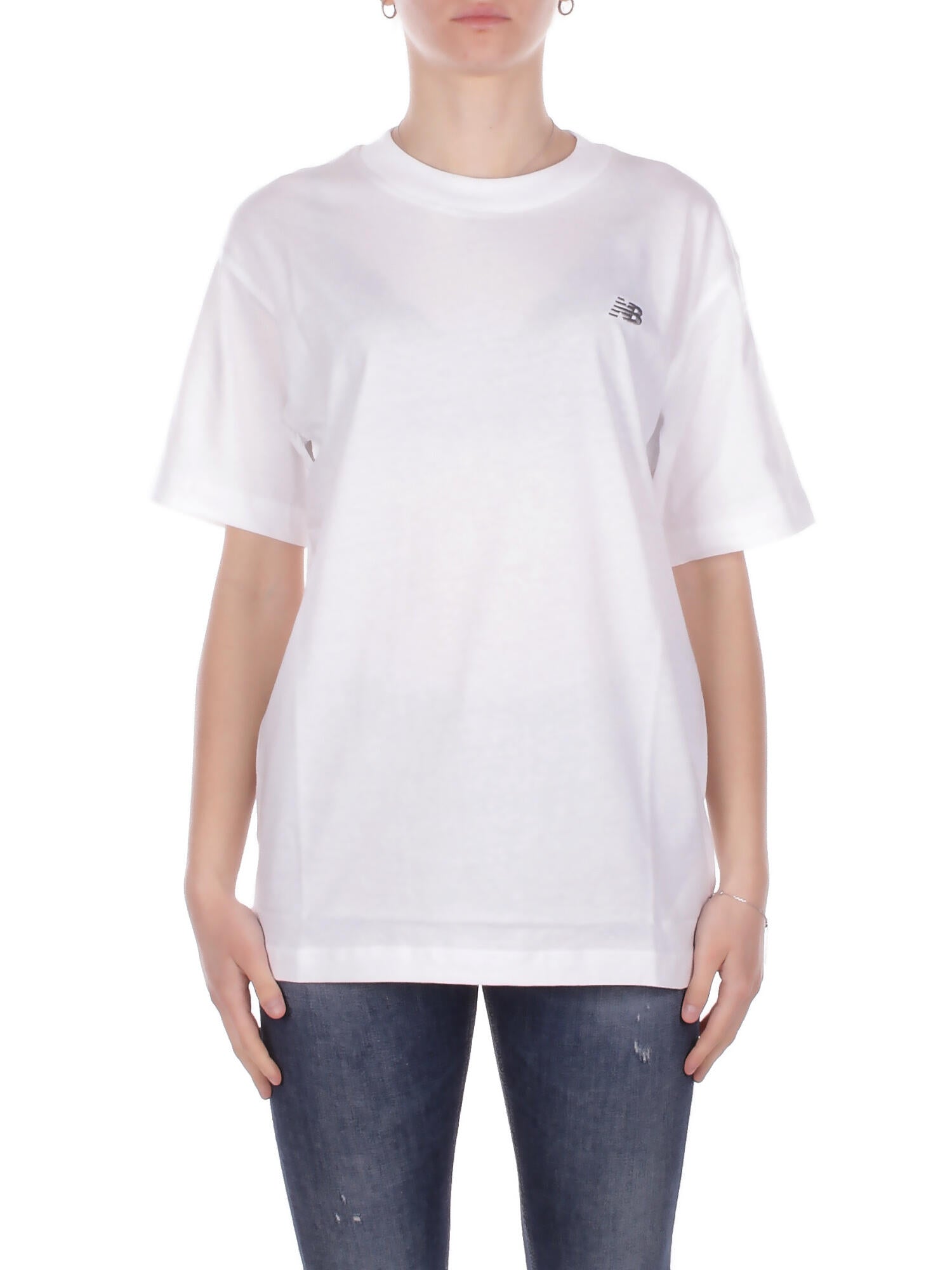 NEW BALANCE Unisex T-shirt MT41509 WT Sport essential White