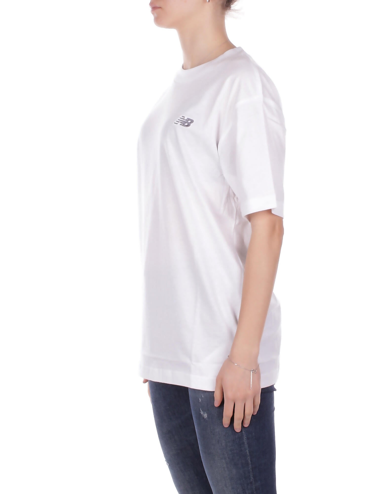 NEW BALANCE Unisex T-shirt MT41509 WT Sport essential White