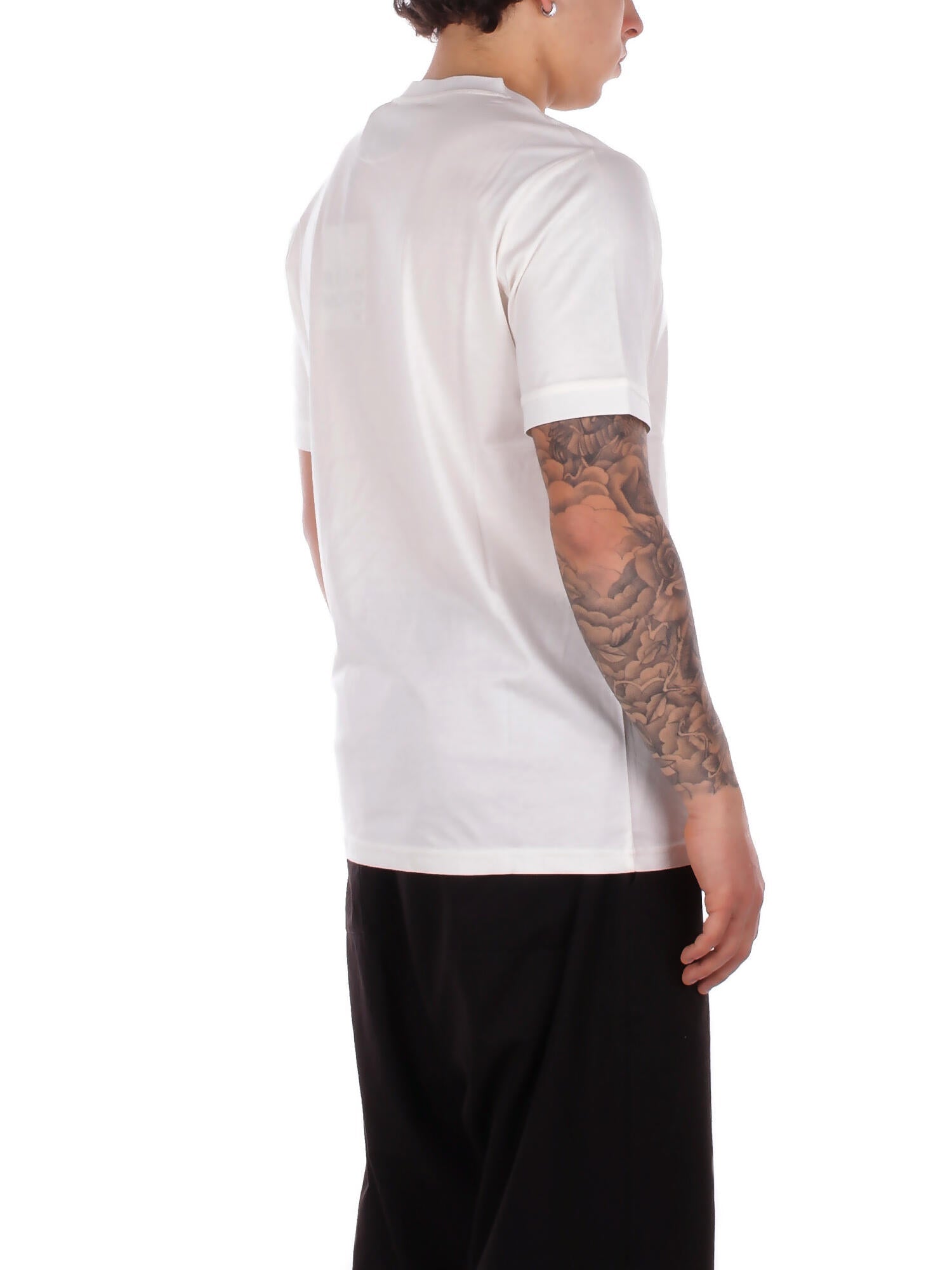 JOHN RICHMOND Uomo T-shirt UMP26076TSHB OFF WHITE T-shirt respir Off white