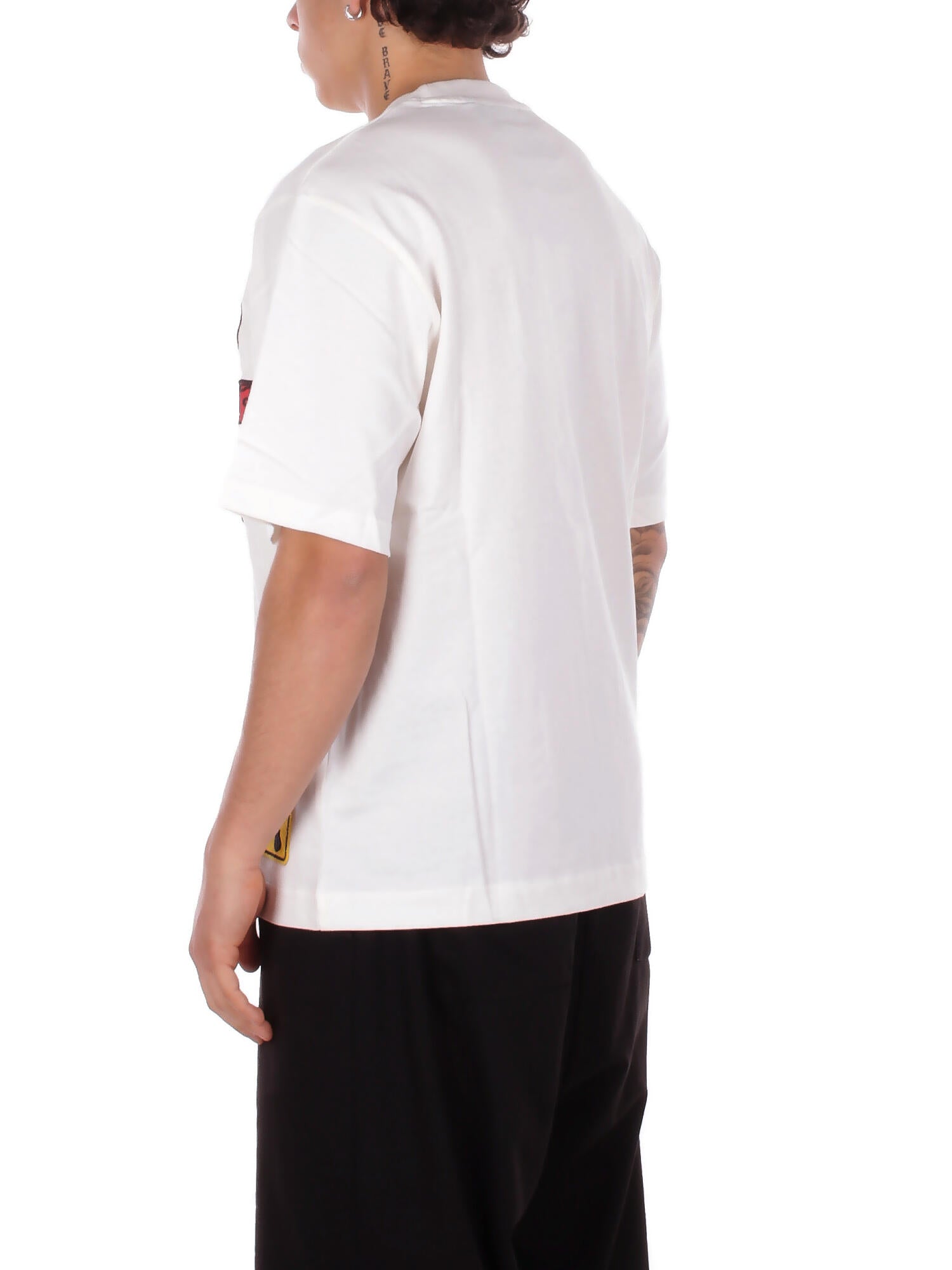 JOHN RICHMOND Uomo T-shirt UMP26242TST9 OFF WHITE T-shirt somali Off white