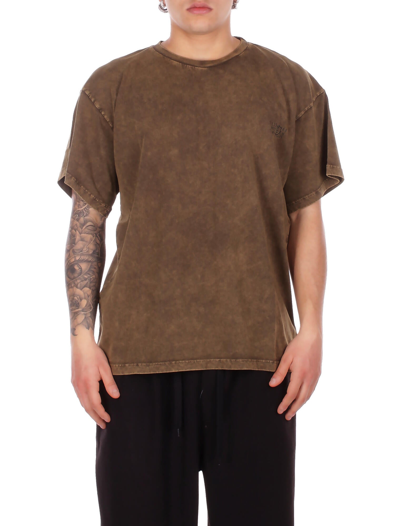 MM6 MAISON MARGIELA Unisex Junior T-shirt M60985MM07Q M6514 Mm6t144u Kaki