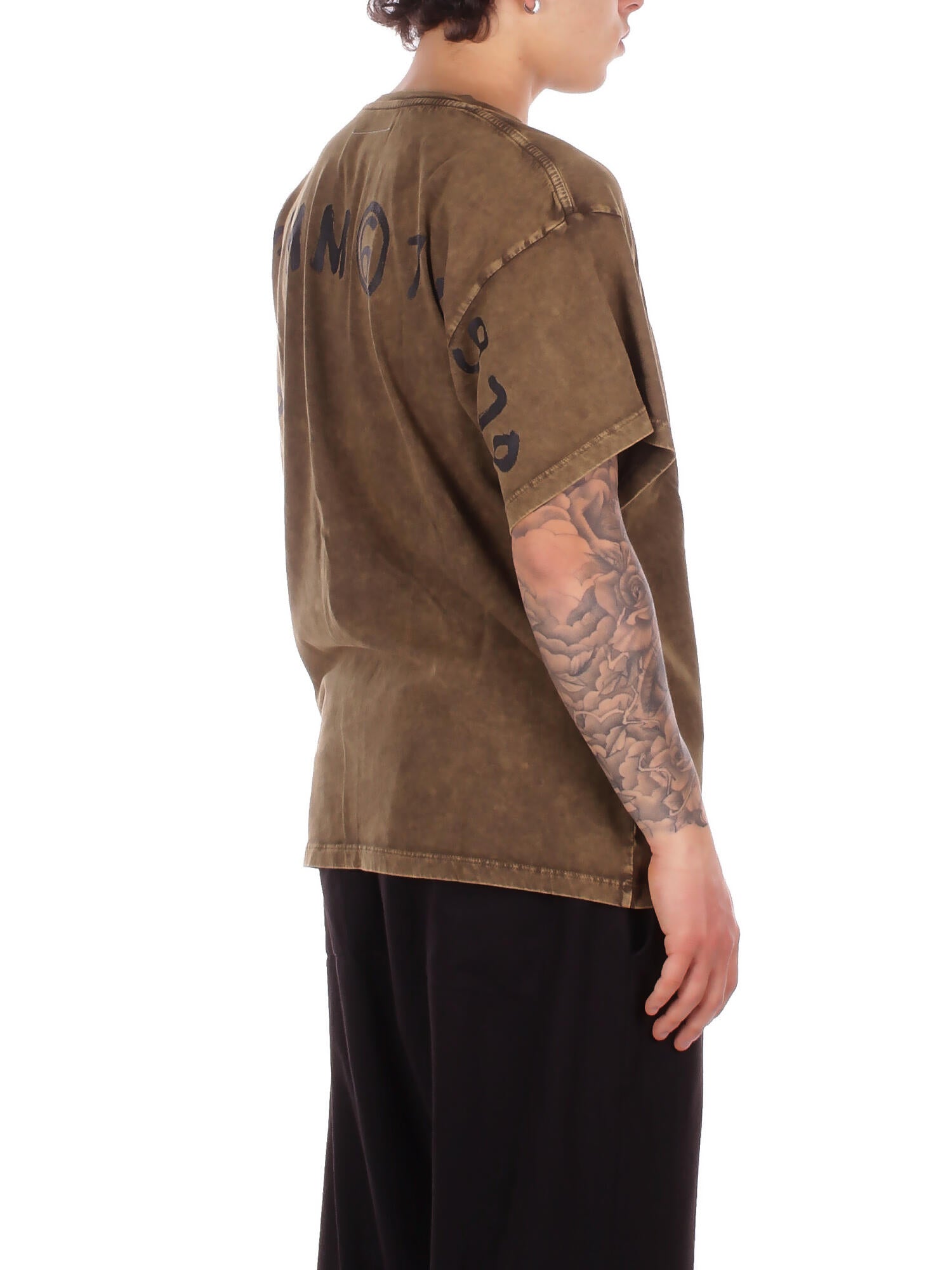 MM6 MAISON MARGIELA Unisex Junior T-shirt M60985MM07Q M6514 Mm6t144u Kaki