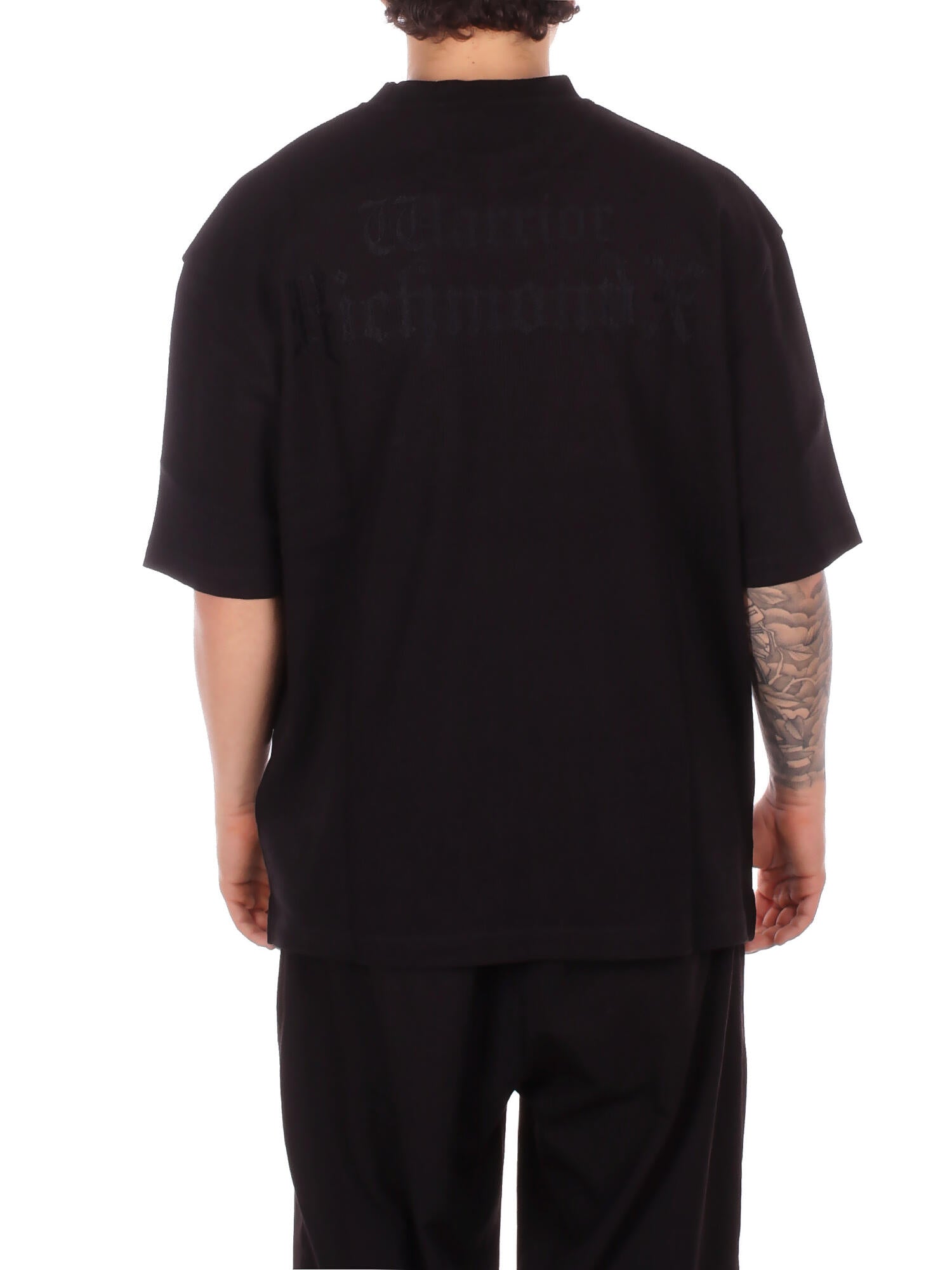 JOHN RICHMOND Uomo T-shirt UMP26174TSAYT BLACK T-shirt over vetala Black