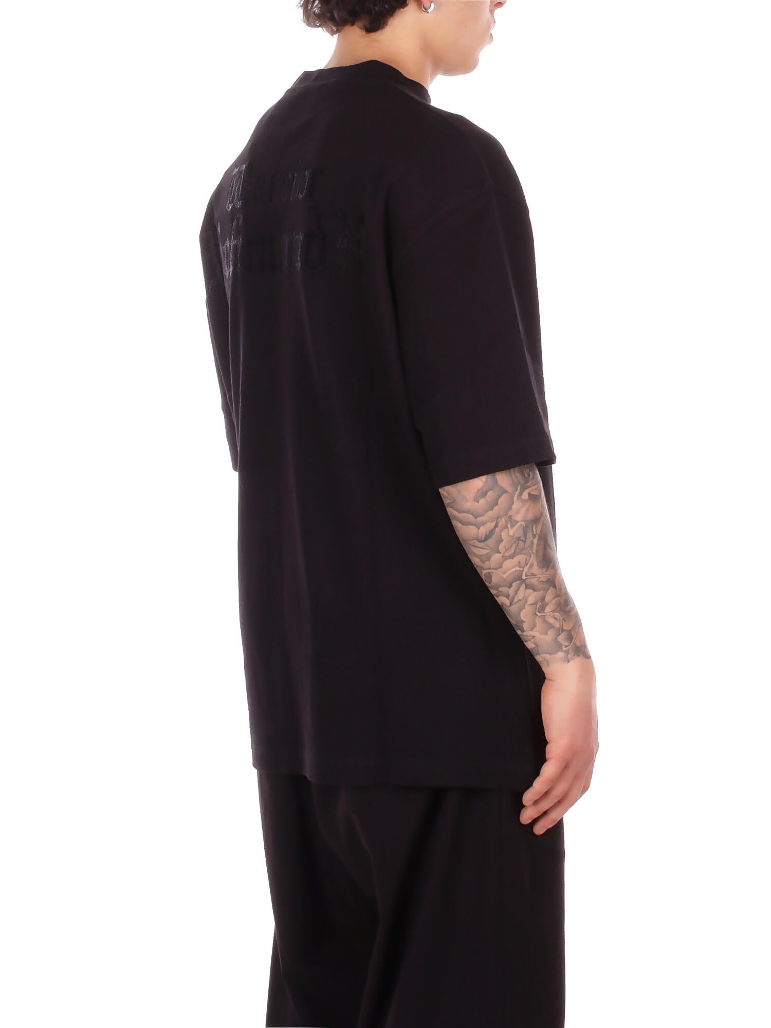 JOHN RICHMOND Uomo T-shirt UMP26174TSAYT BLACK T-shirt over vetala Black