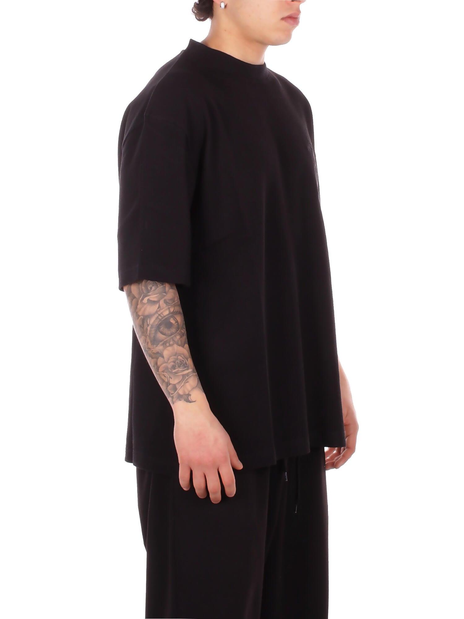JOHN RICHMOND Uomo T-shirt UMP26174TSAYT BLACK T-shirt over vetala Black