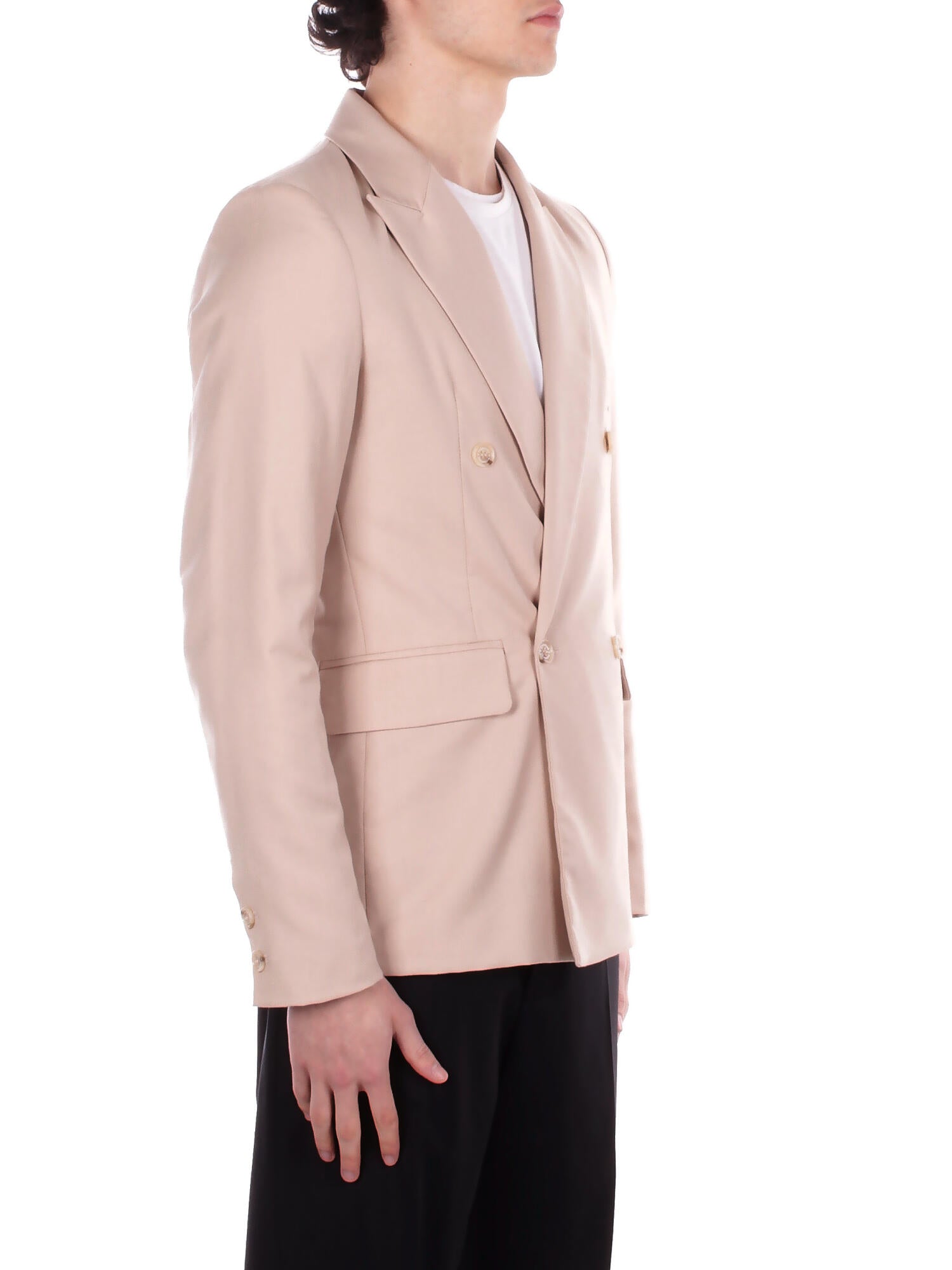 JOHN RICHMOND Uomo Giacca UMP26043GCHB SANDSHELL Jacket krylara Sand
