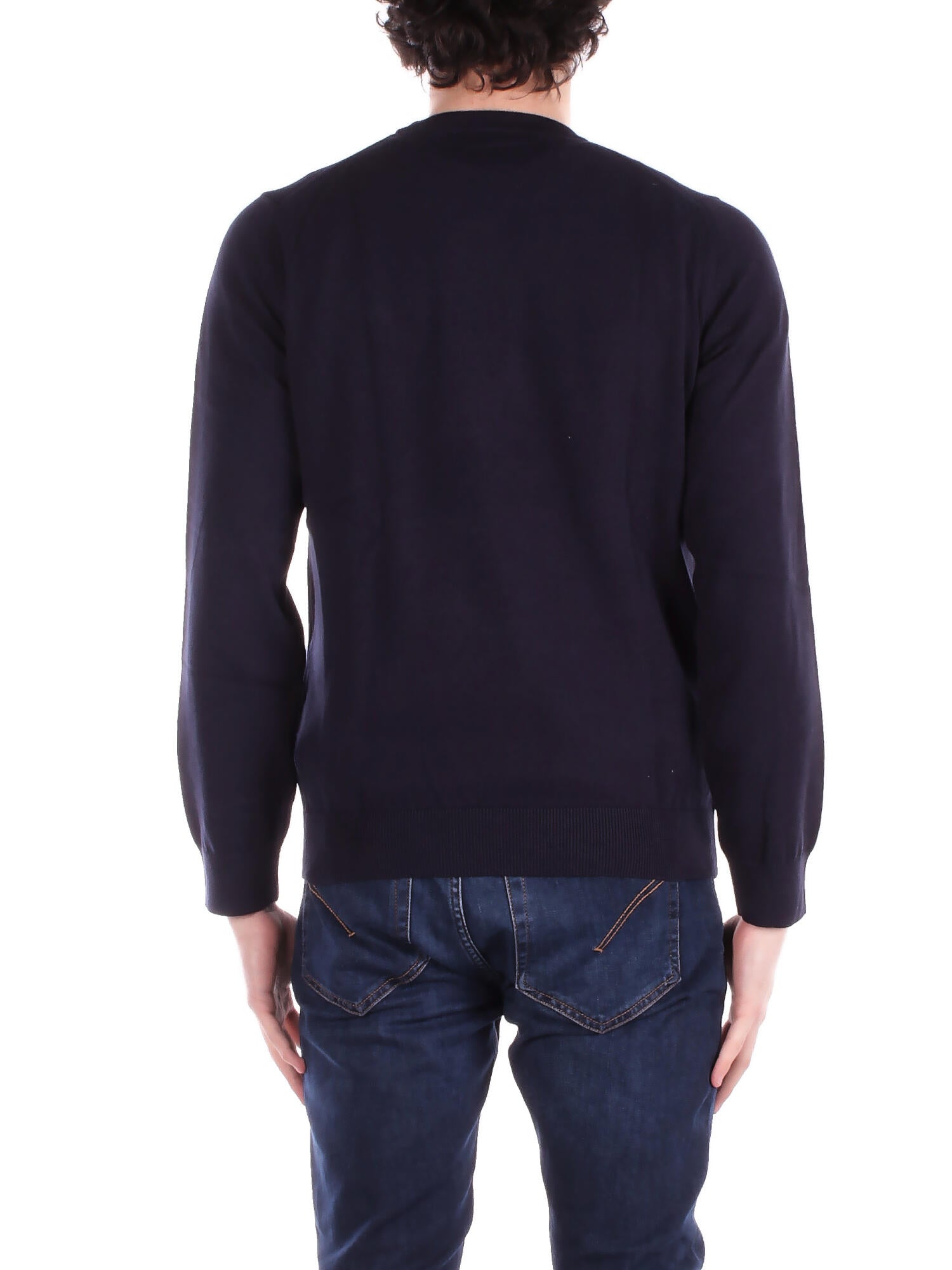 LACOSTE Uomo Maglia AH0128 166 Pullover Blu