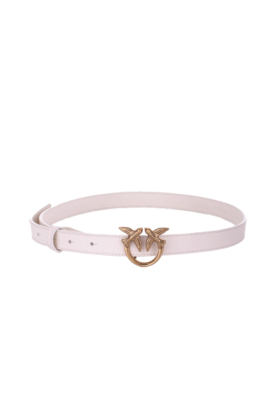 PINKO Donna Cintura 100143A0F1 Z14Q Love berry h2 belt bianco Seta