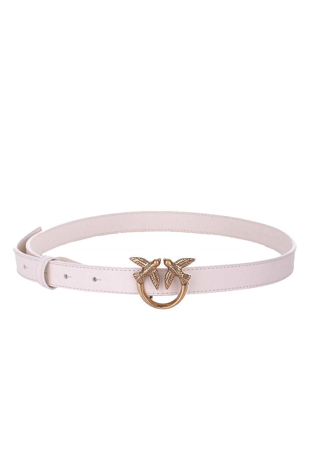 PINKO Donna Cintura 100143A0F1 Z14Q Love berry h2 belt bianco Seta