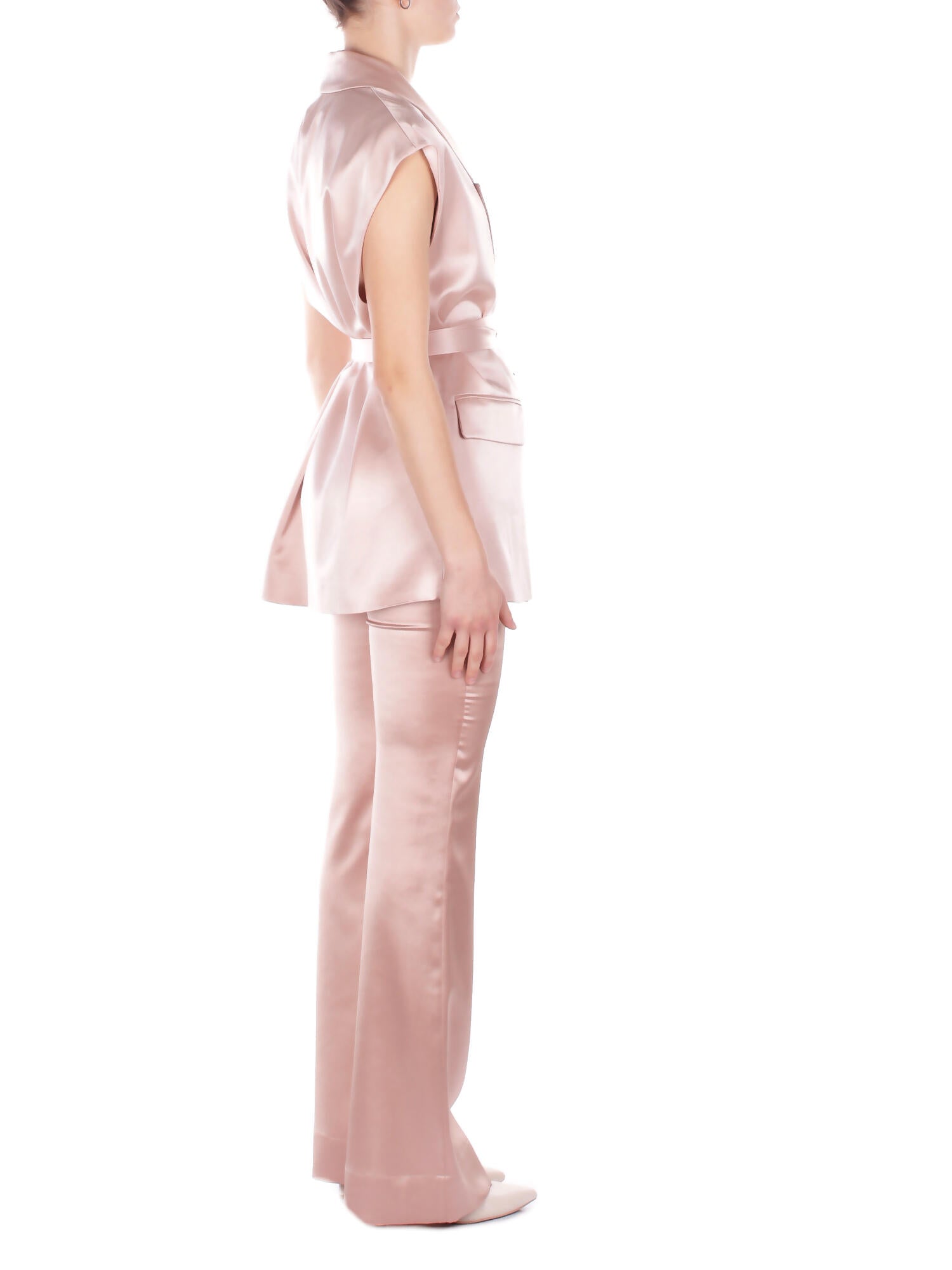 PINKO Donna Giacca 106585A1Y5 Q35 Melanzana giacca satin Mogano
