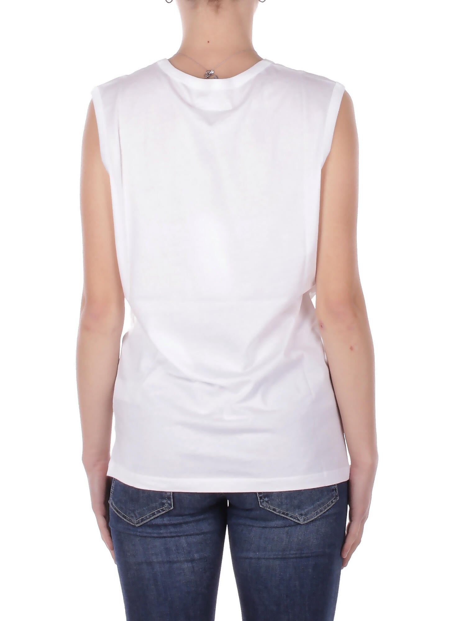 MM6 MAISON MARGIELA Unisex Junior Canotta M60575MM04I M6100 Mm6tb2u Bianco