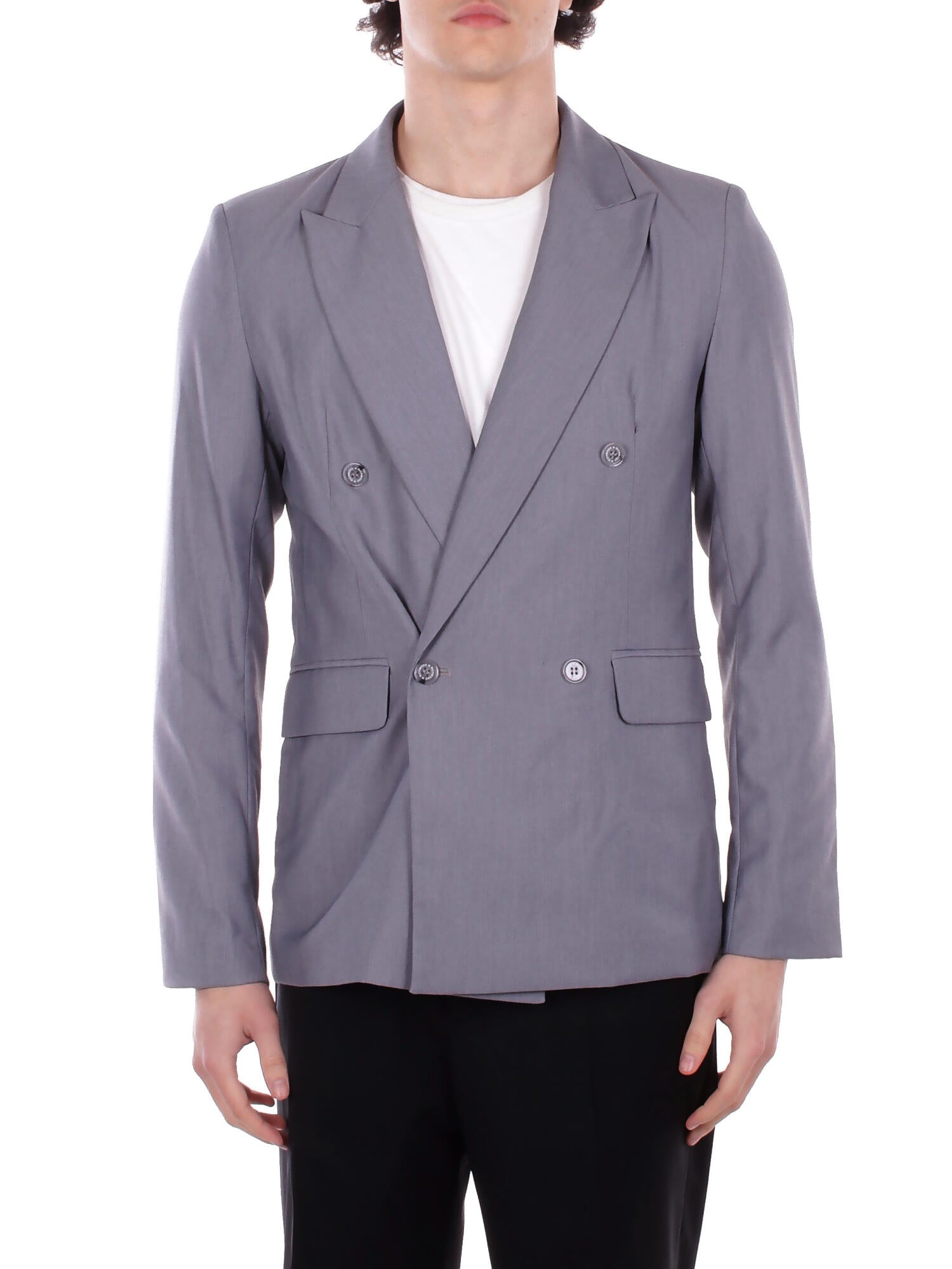 JOHN RICHMOND Uomo Giacca UMP26043GCHB GREY Jacket krylara Grey