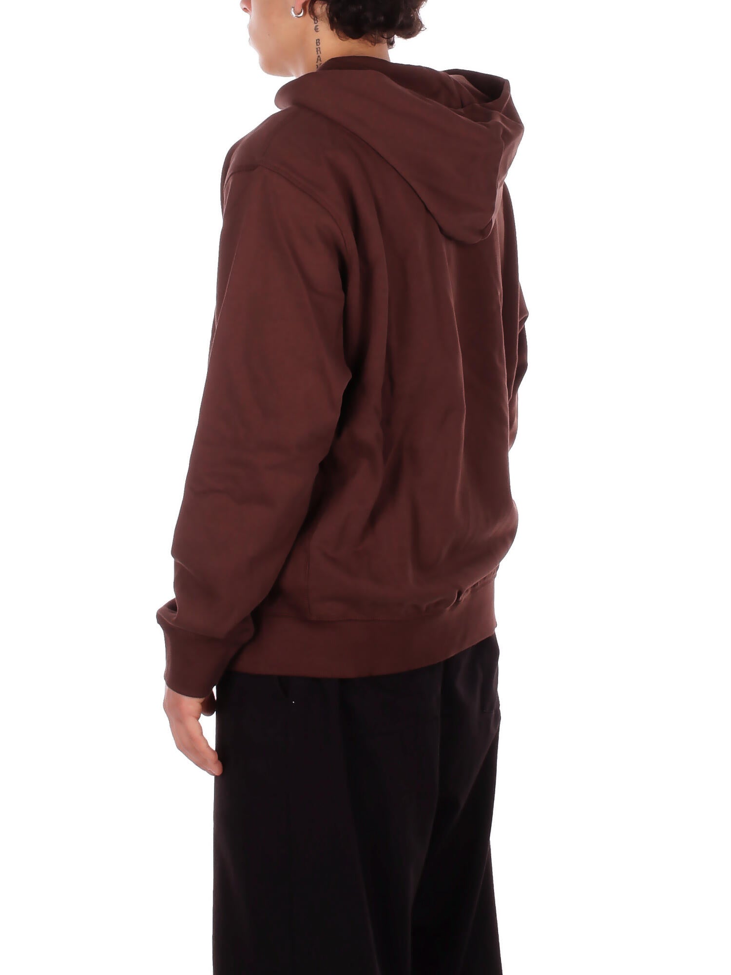 NEW BALANCE Unisex Felpa MJ53506 ABJ Athletics french terry full zi Brown