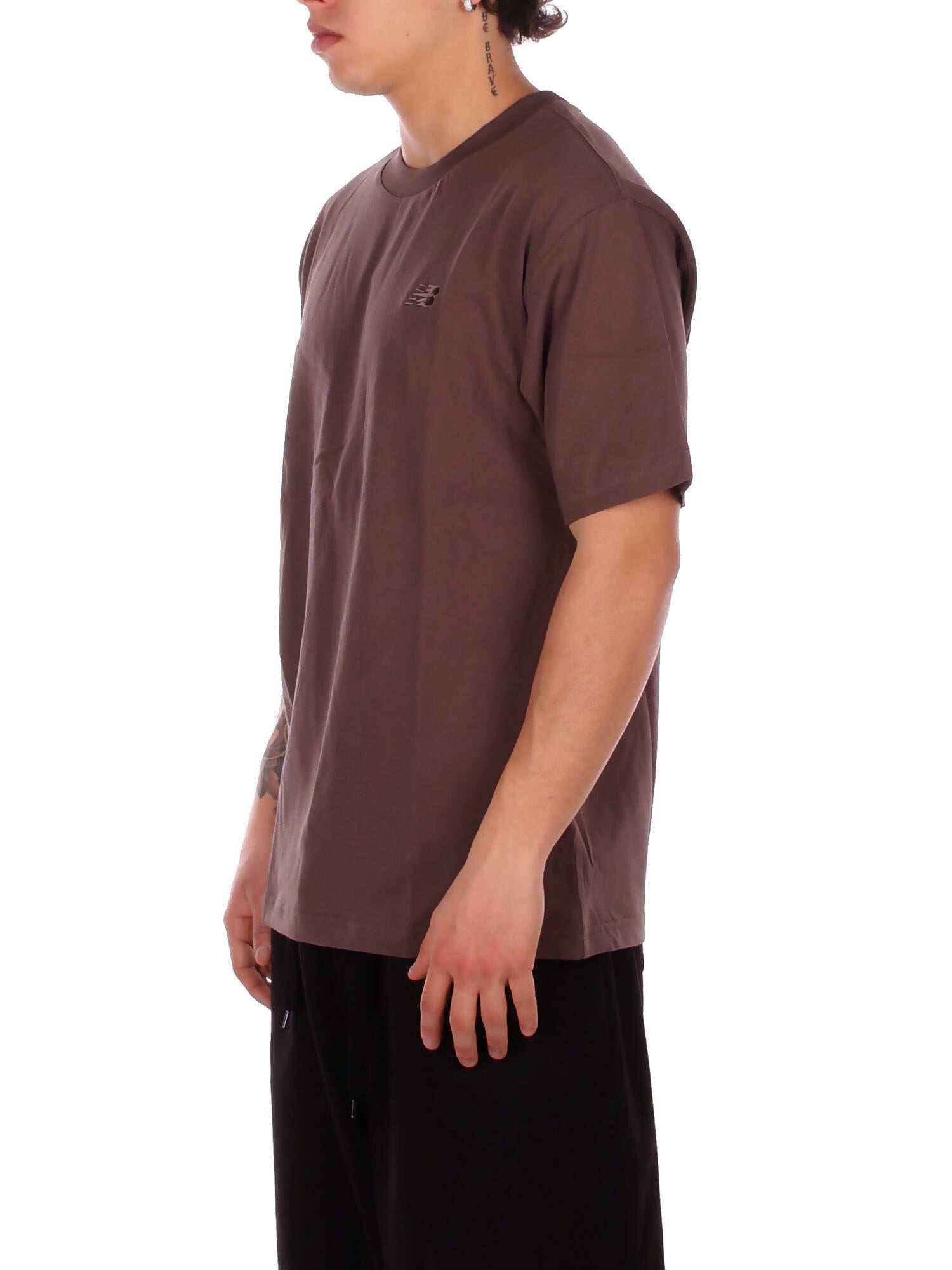 NEW BALANCE Unisex T-shirt MT41533 ABP Athletic Brown