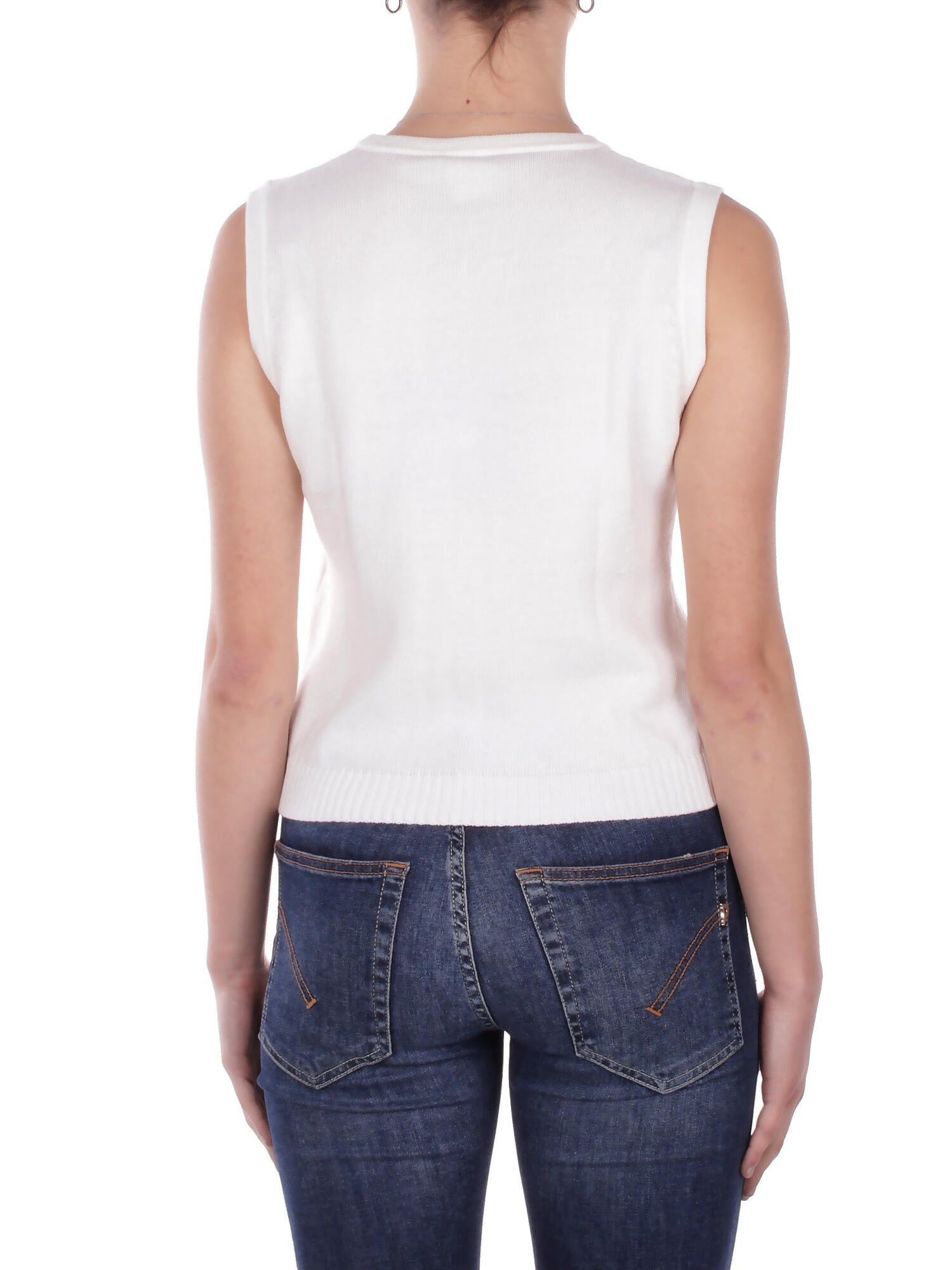 MAX MARA Donna Canotta 2616361117600 001 Mml carta Bianco