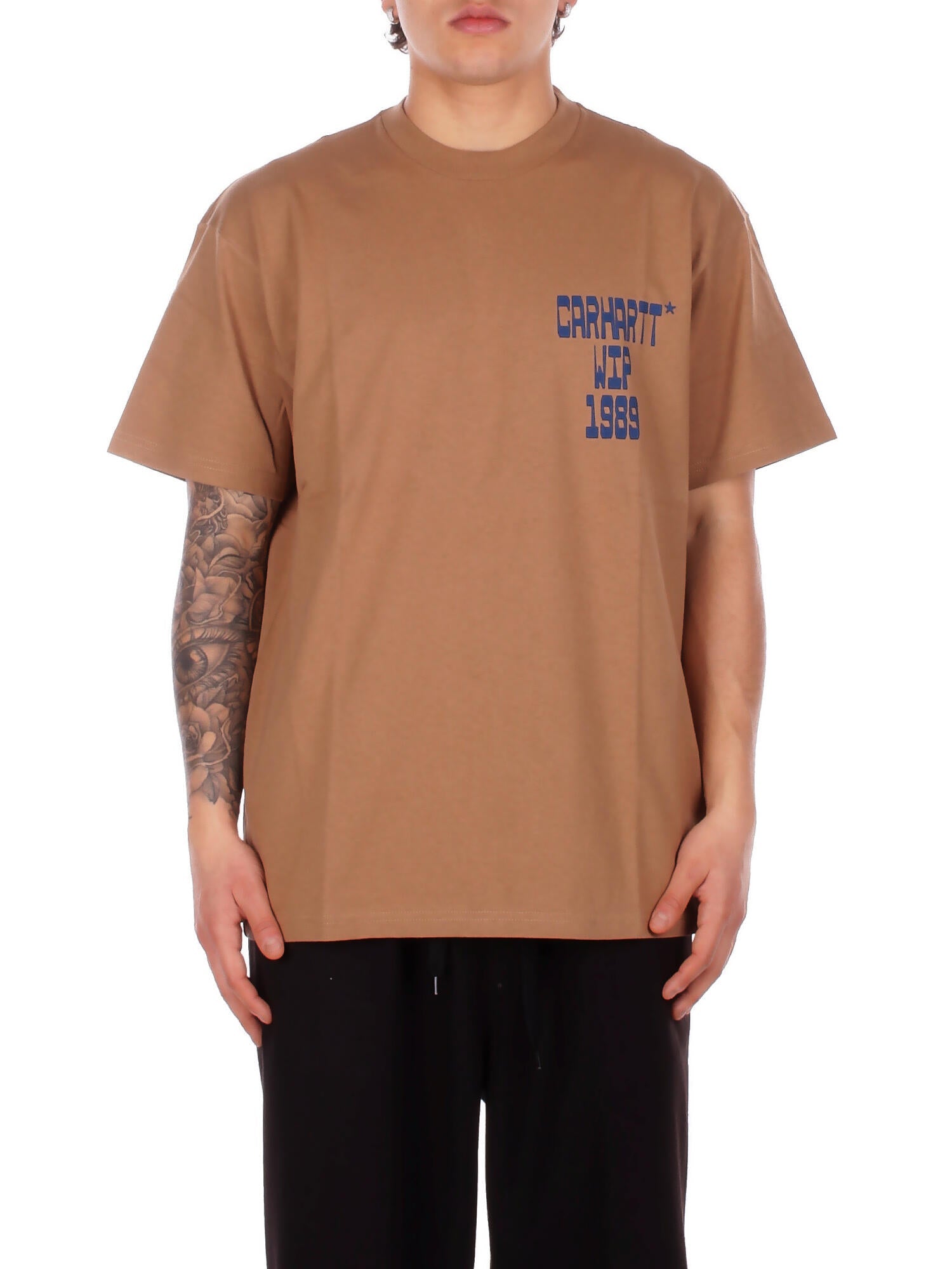 CARHARTT WIP Uomo T-shirt I036231 2FSXX S\s blocks t-shirt Peanut