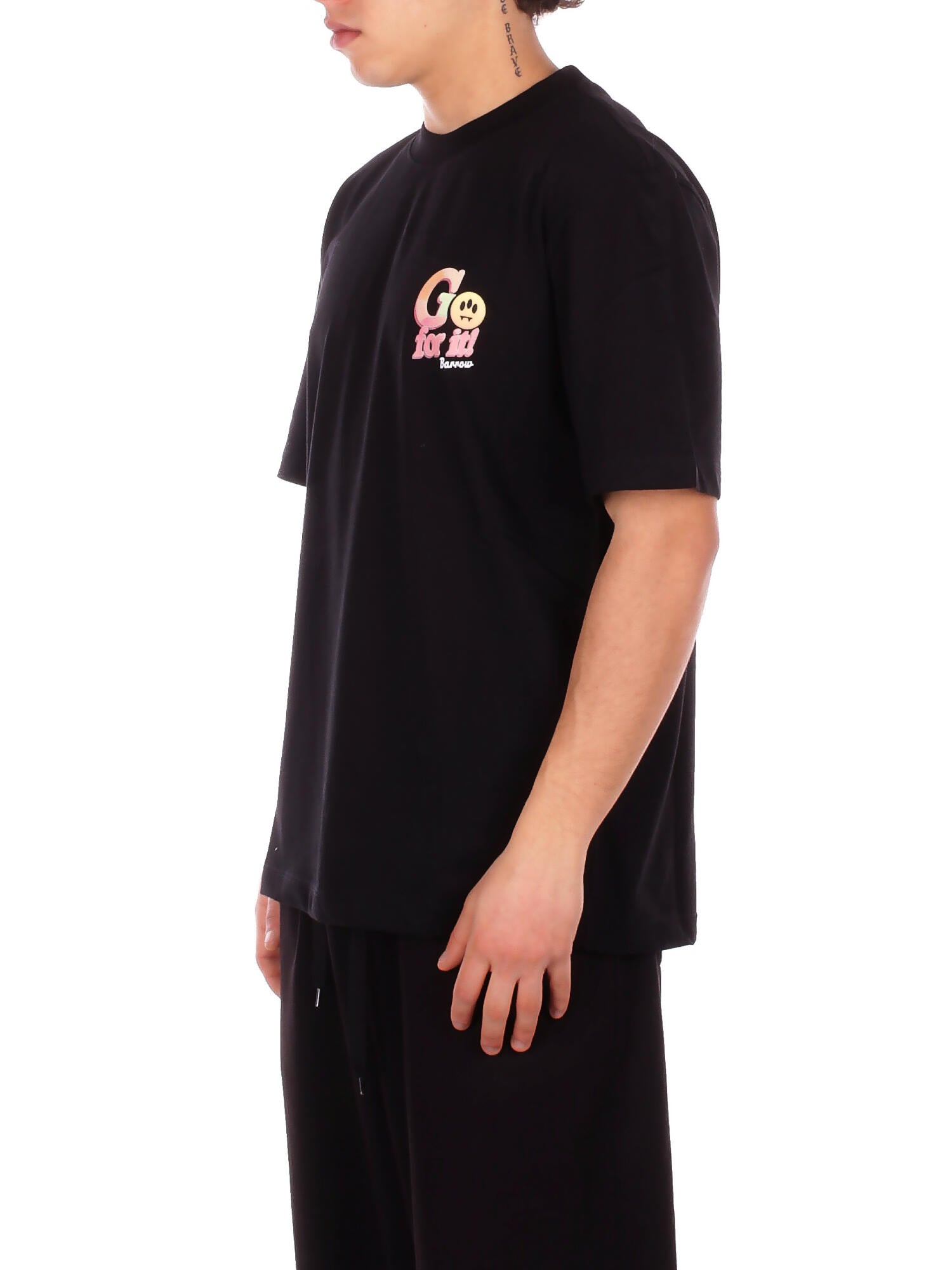 BARROW Unisex T-shirt S6BWUATH079 110 Jersey t-shirt Nero