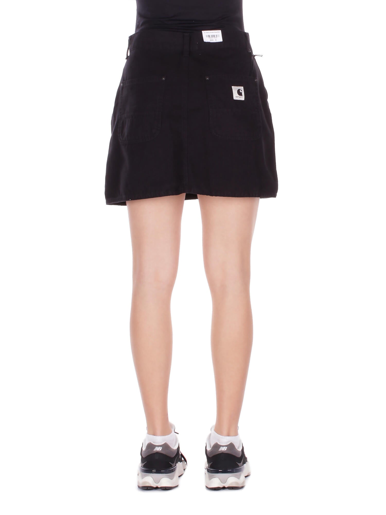 CARHARTT WIP Donna Gonna I034836 8906 W' maeve knee skirt hubbard Black stone