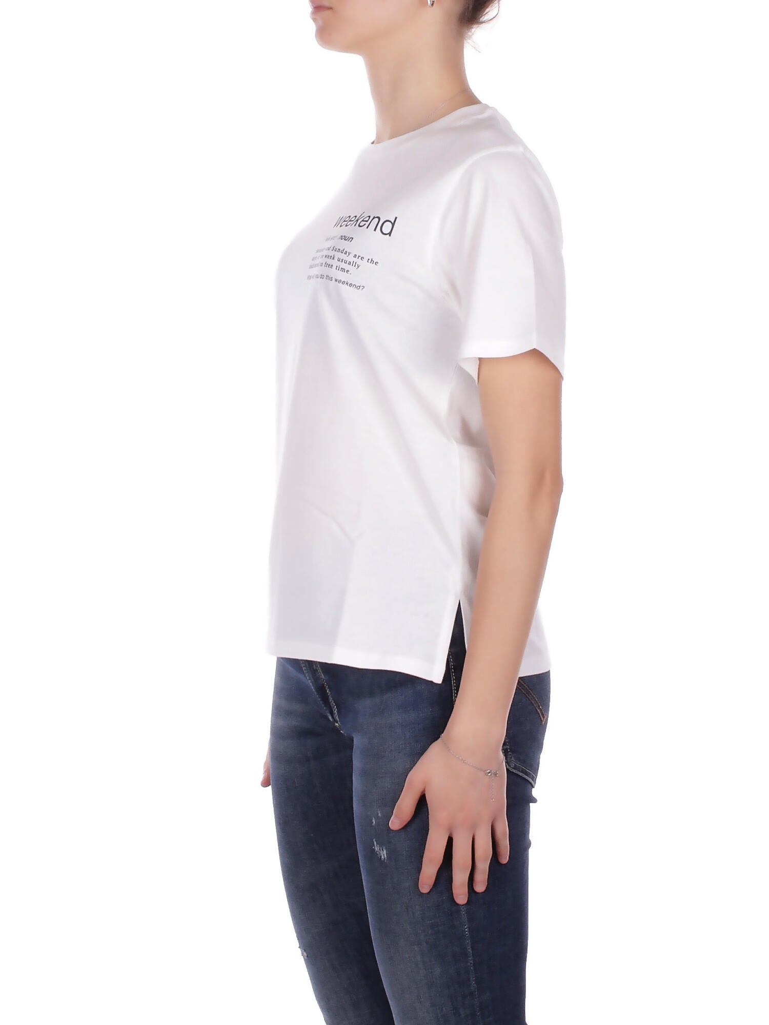 MAX MARA Donna T-shirt 2615971051600 003 Wkd tenue White