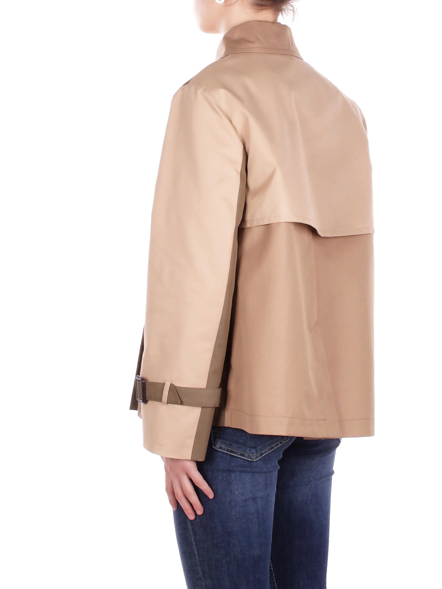MAX MARA Donna Giubbotto 2615021051600 029 Wkd biglia impermeabile Fango