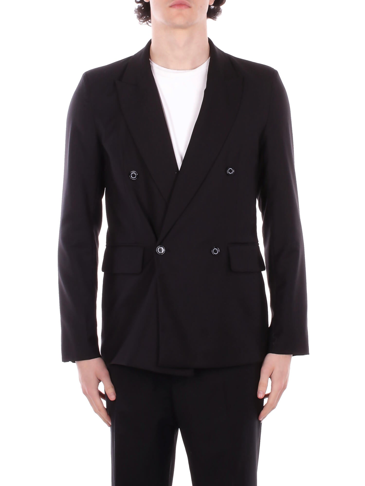 JOHN RICHMOND Uomo Giacca UMP26043GCHB BLACK Jacket krylara Black