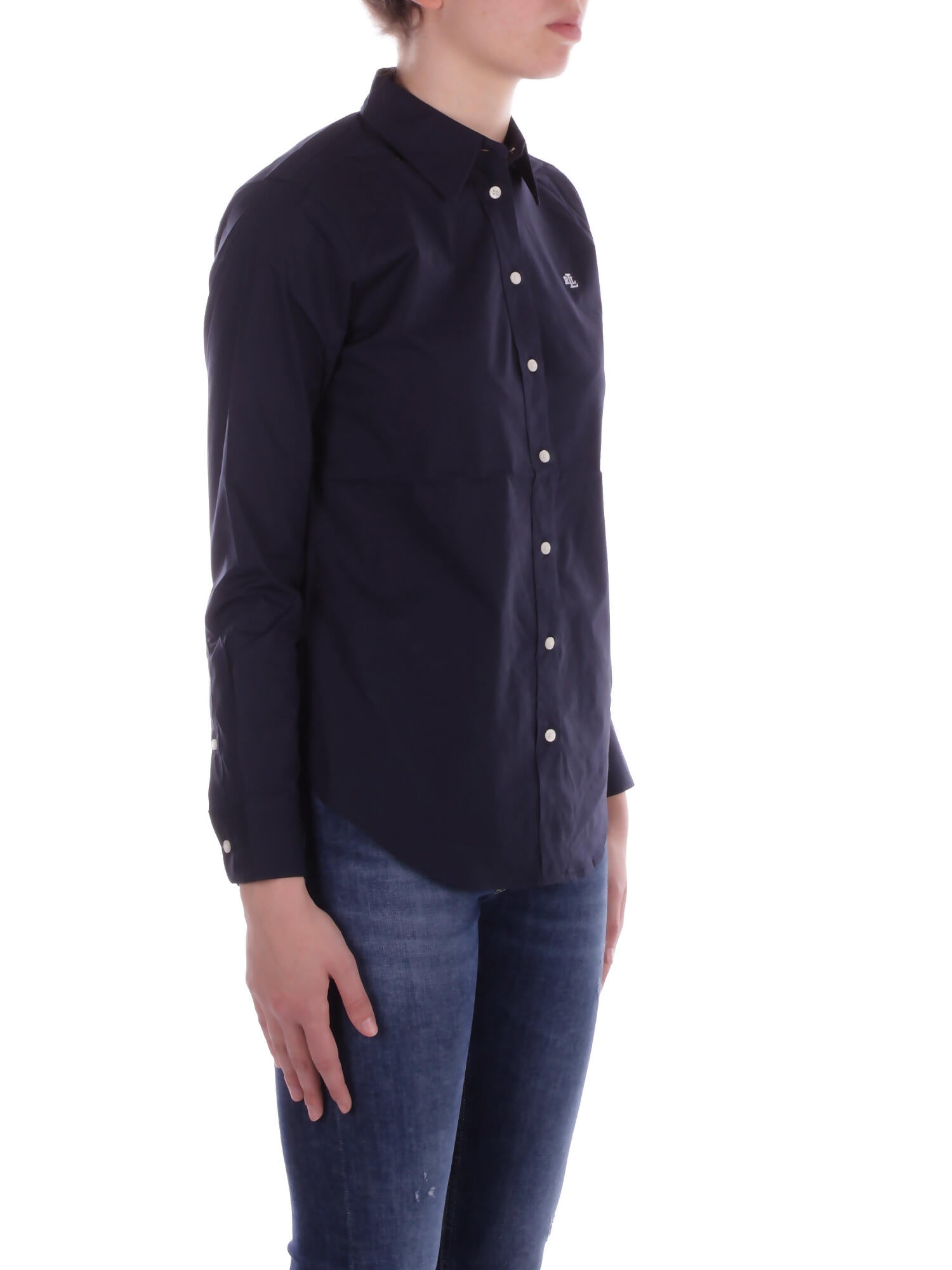 RALPH LAUREN Donna Camicia 200684553 003 Jamelko long sleeve shirt Navy